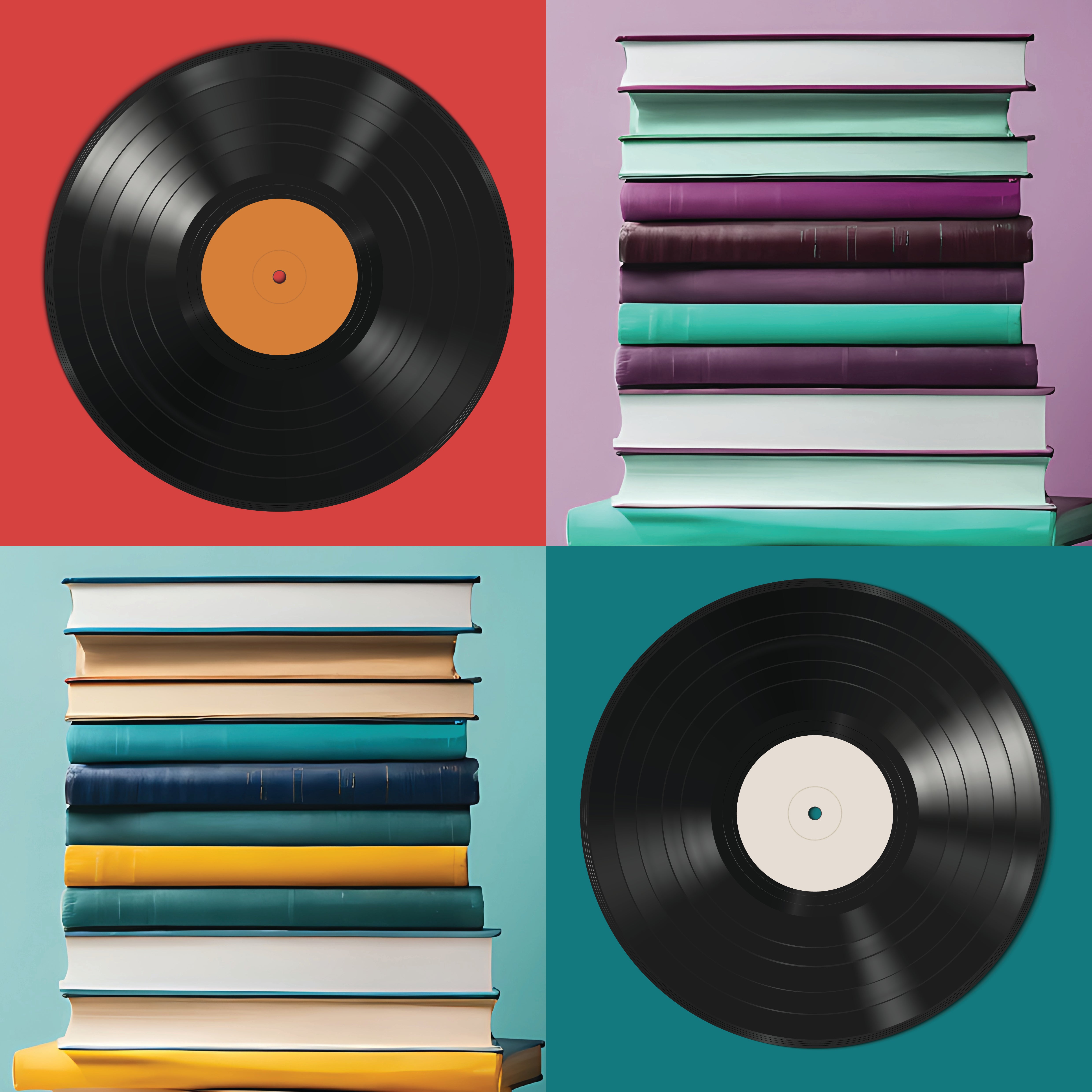 Seller spot at the Vinyl, CD & Book Fair NOVEMBER