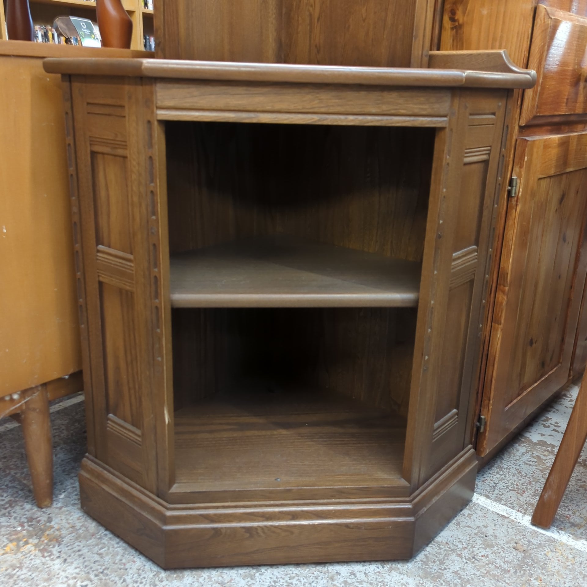 Ercol Corner Cabinet