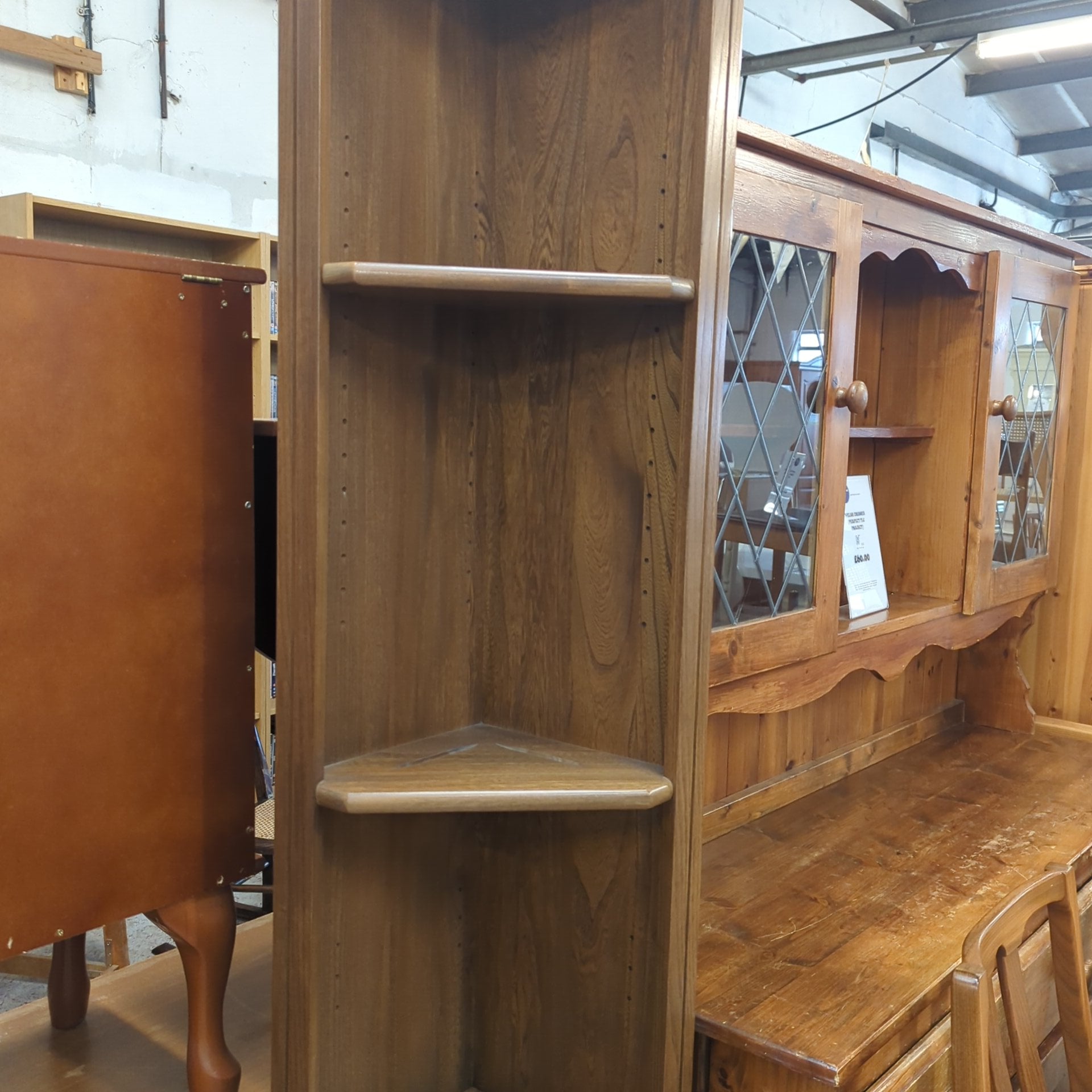 Ercol Corner Cabinet