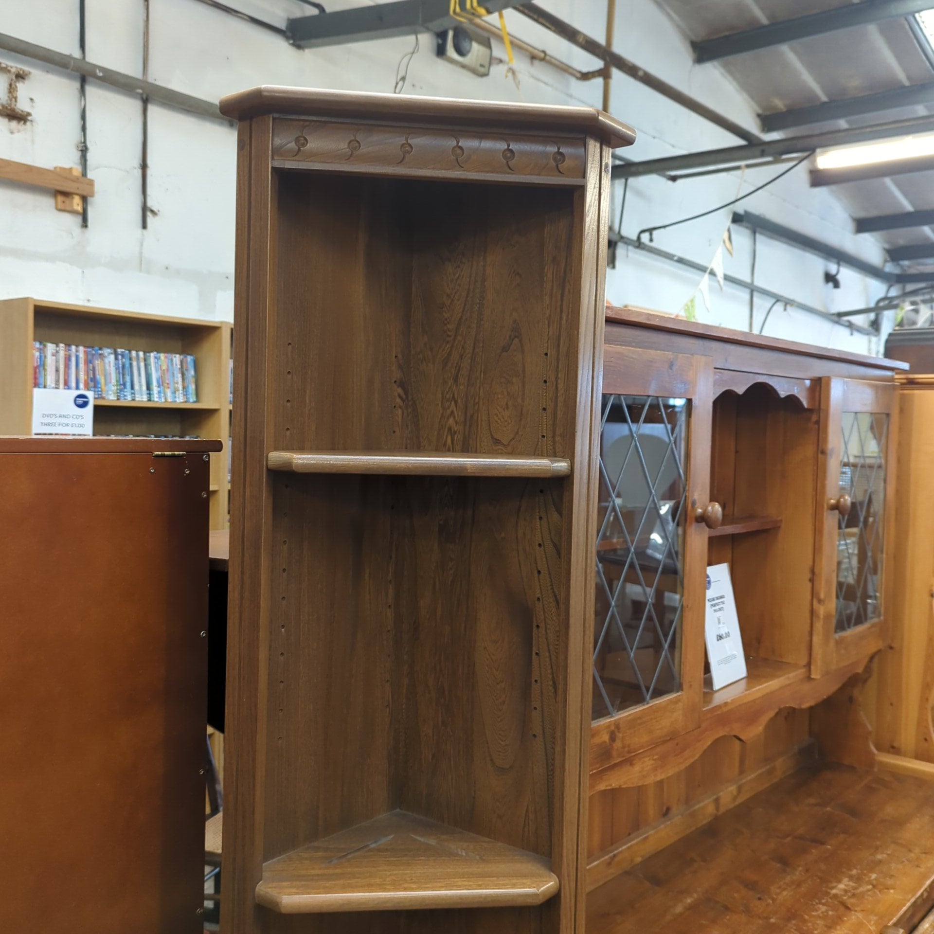 Ercol Corner Cabinet