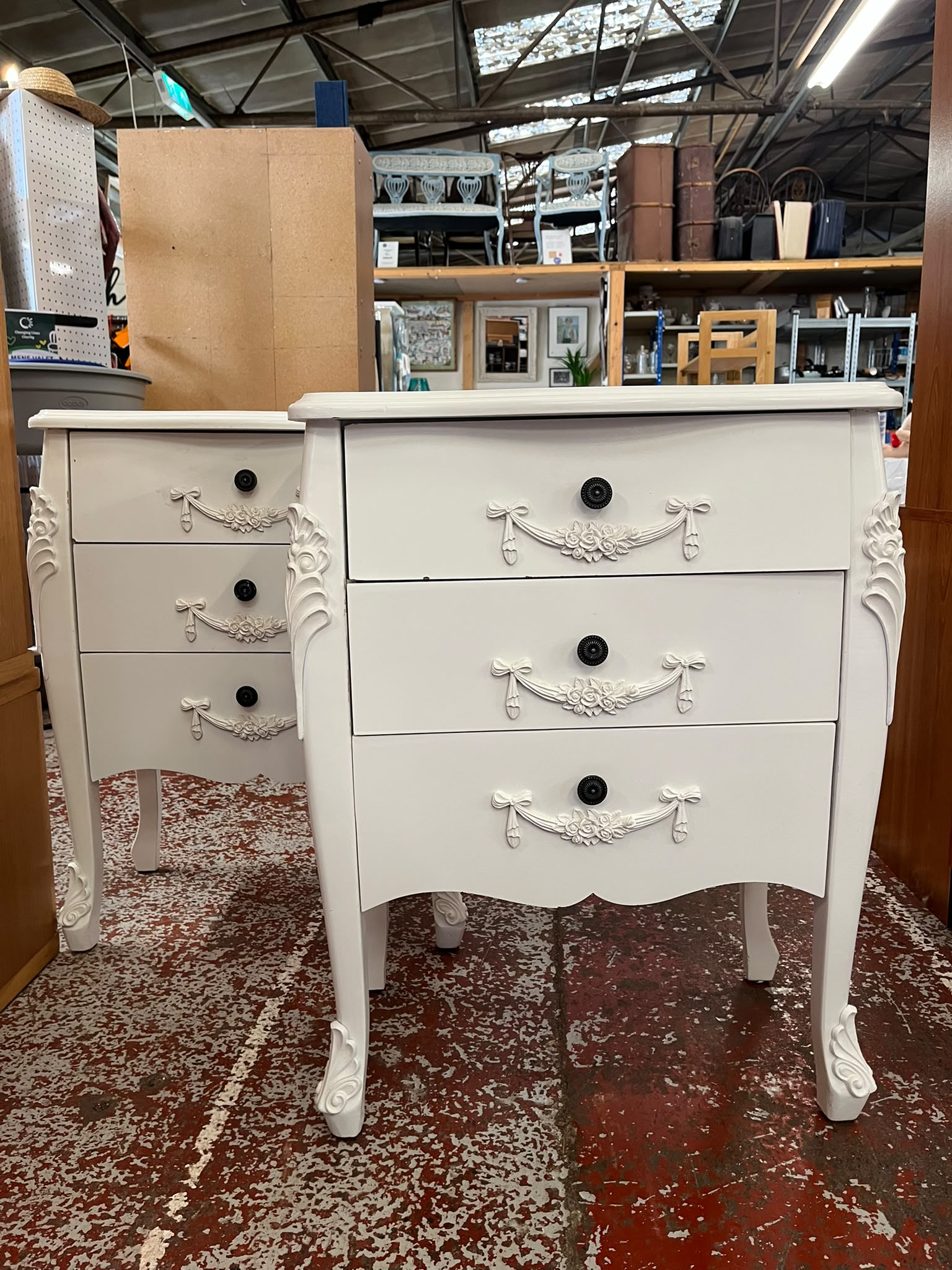 Pair of Bedside Cabinets