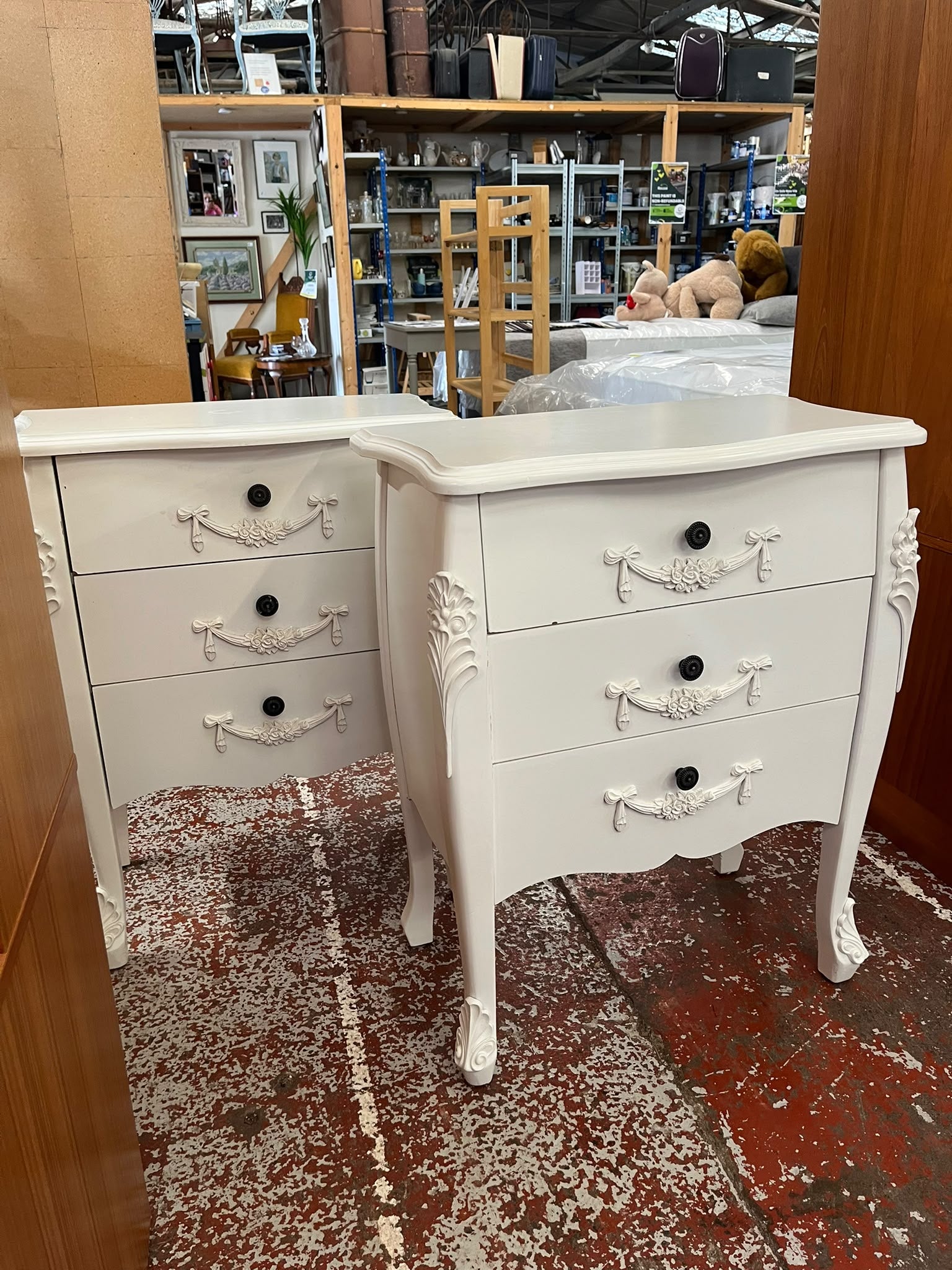 Pair of Bedside Cabinets