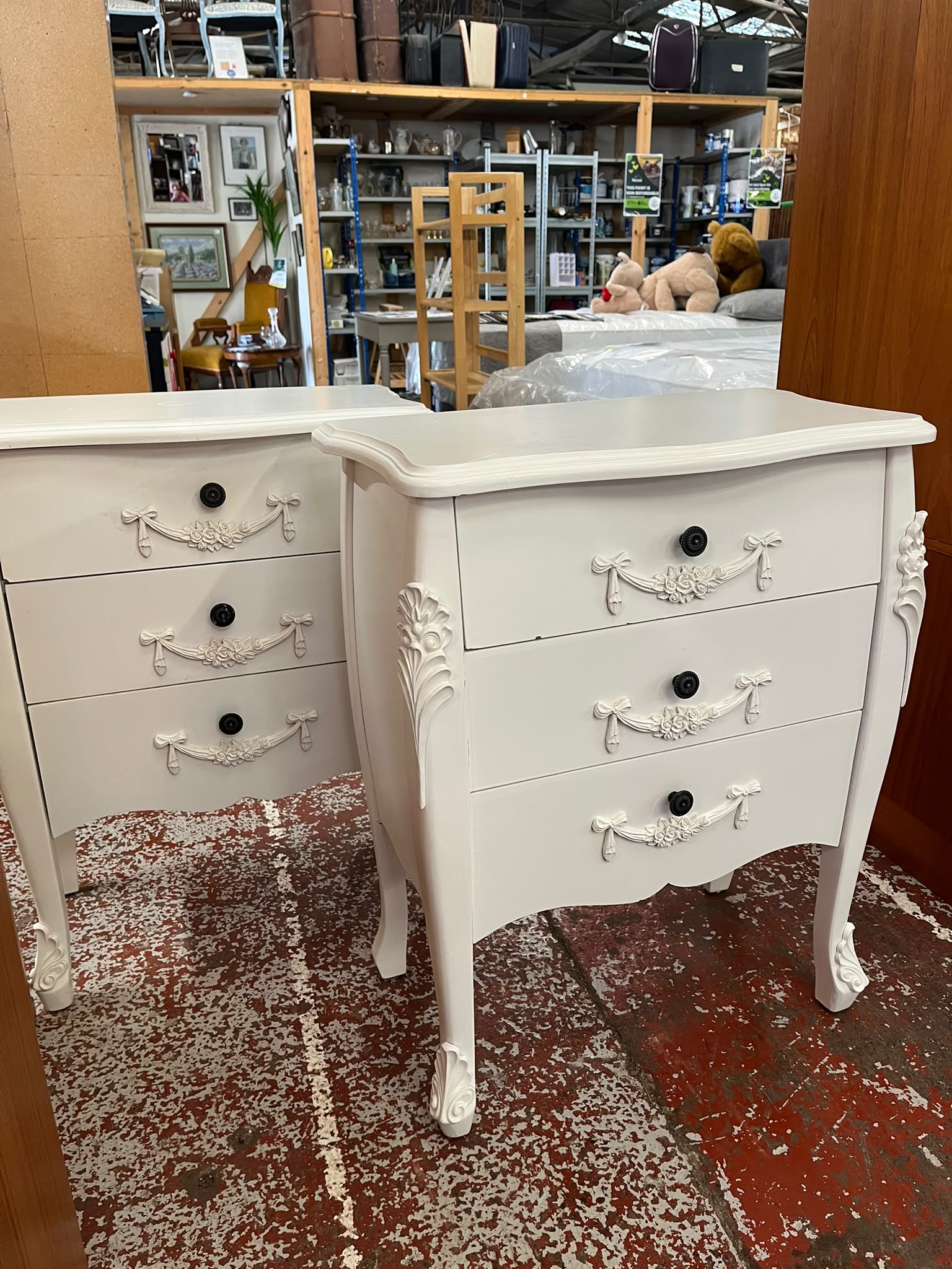 Pair of Bedside Cabinets