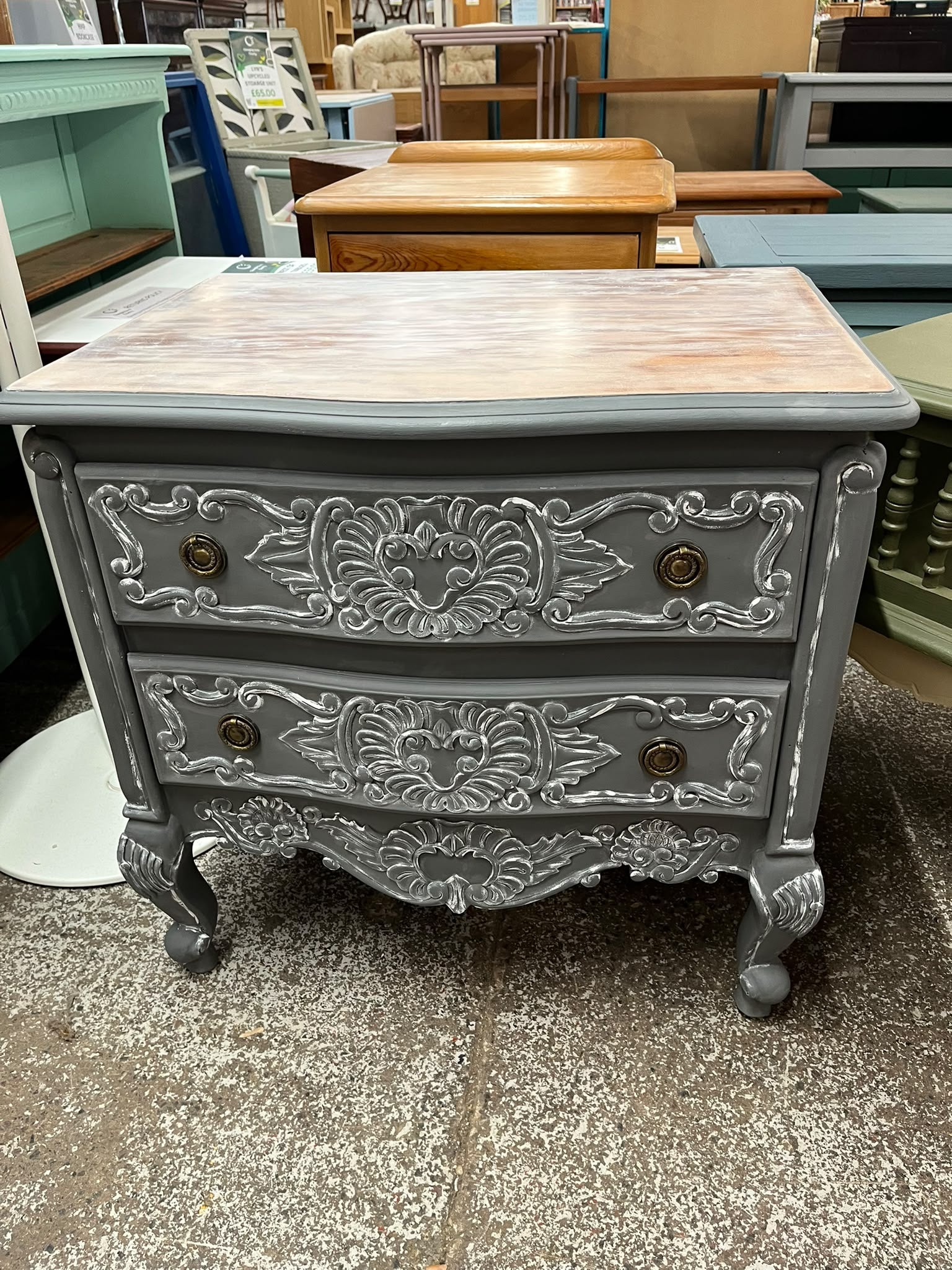 Upcycled Cabinet by Kaye