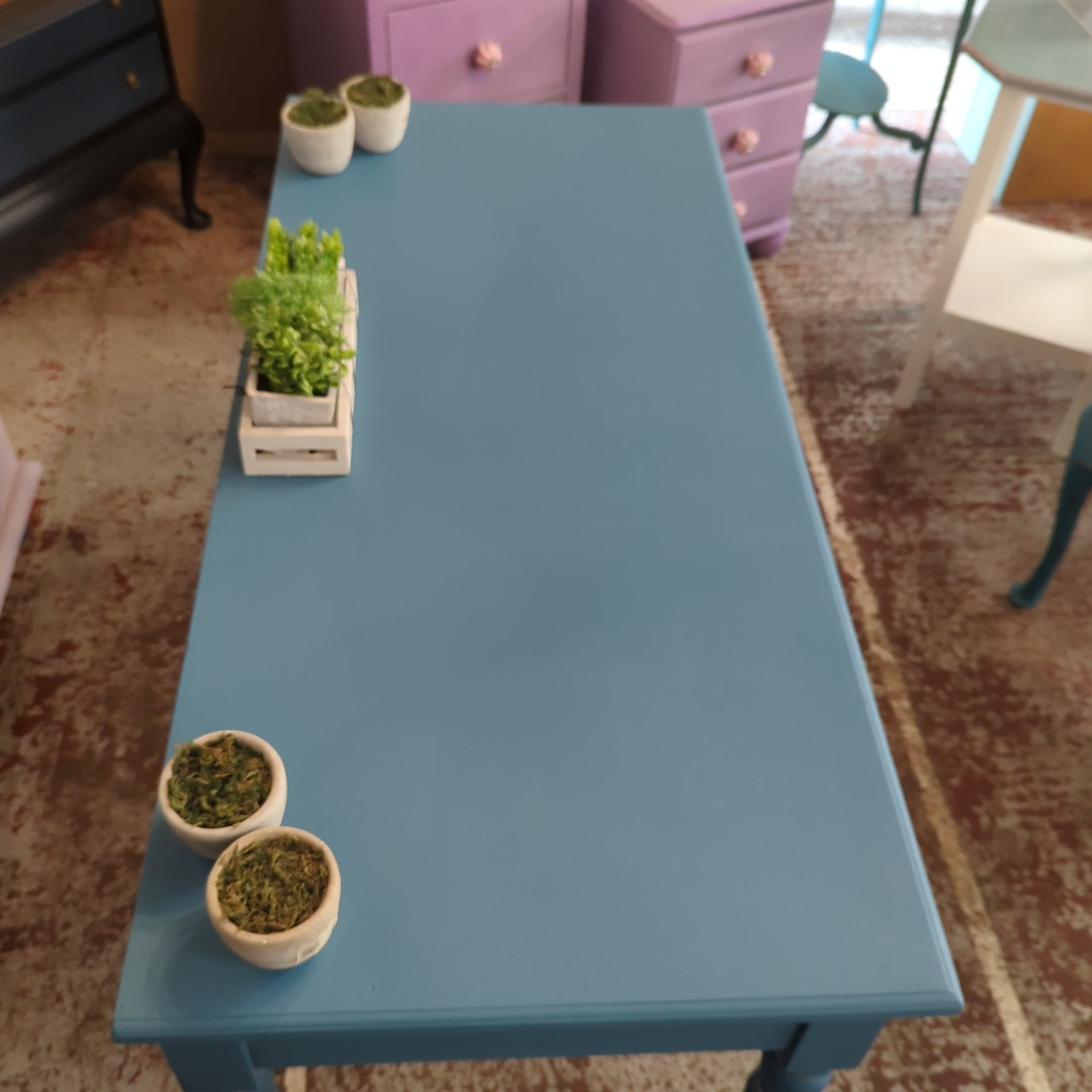 Hand Painted Hall Table by HMP Horfield