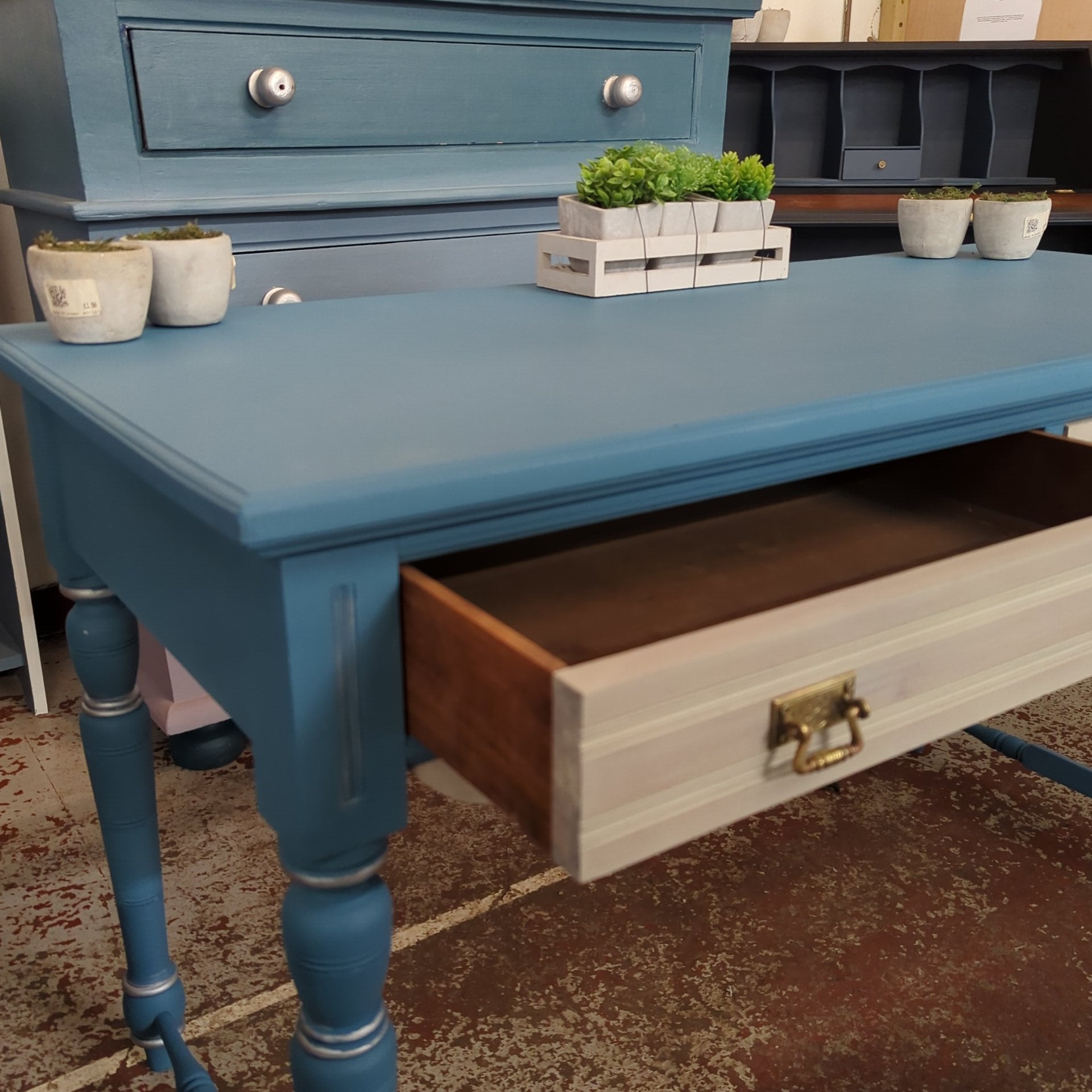 Hand Painted Hall Table by HMP Horfield
