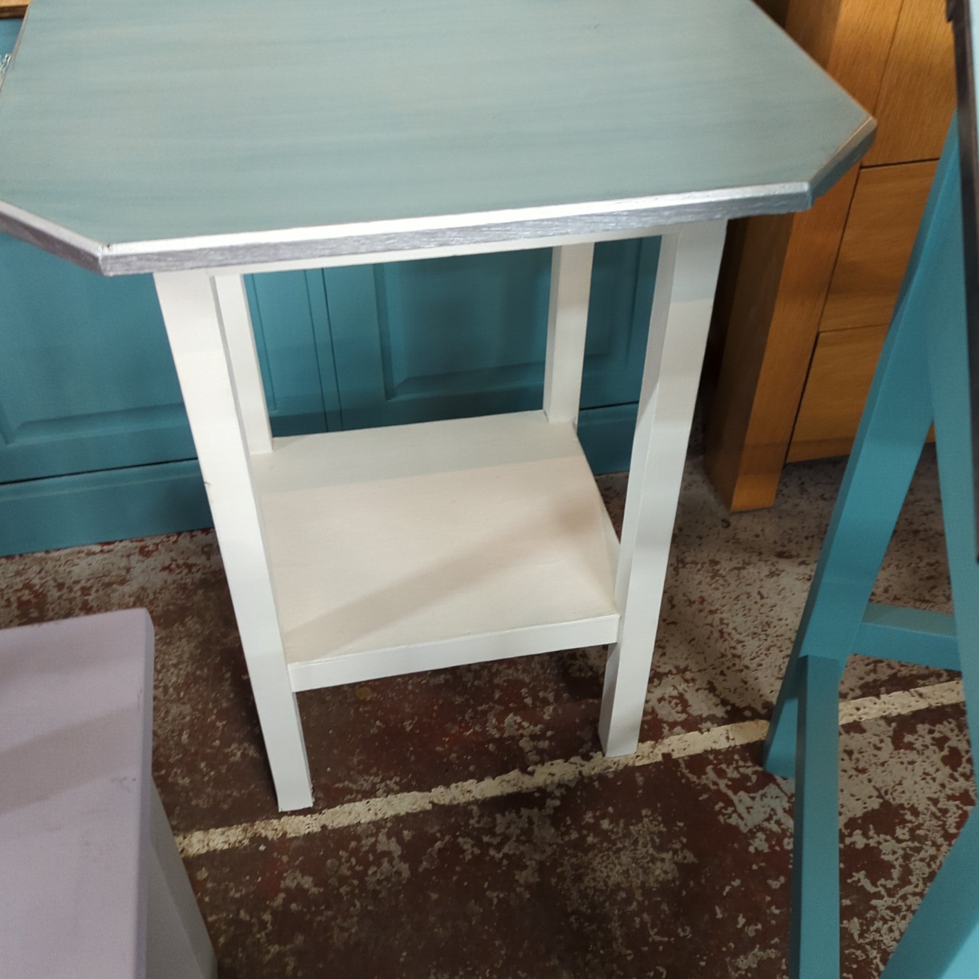 Hand Painted Table by HMP Bristol