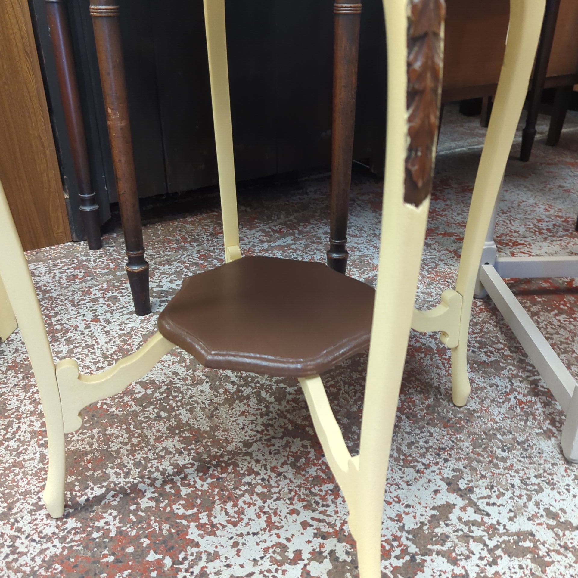 Hand Painted Side Table by HMP Bristol