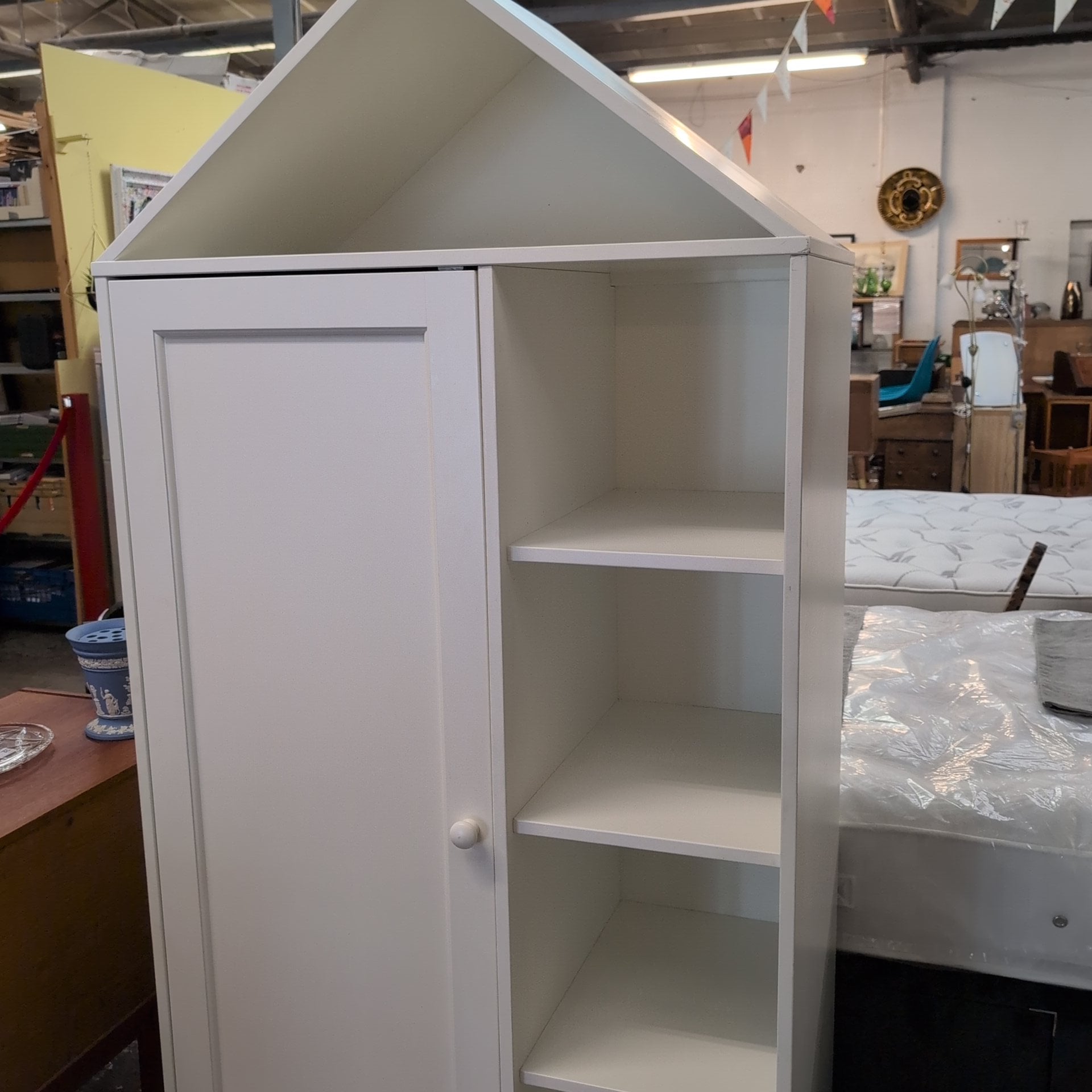 House Bed and Matching Wardrobe Set