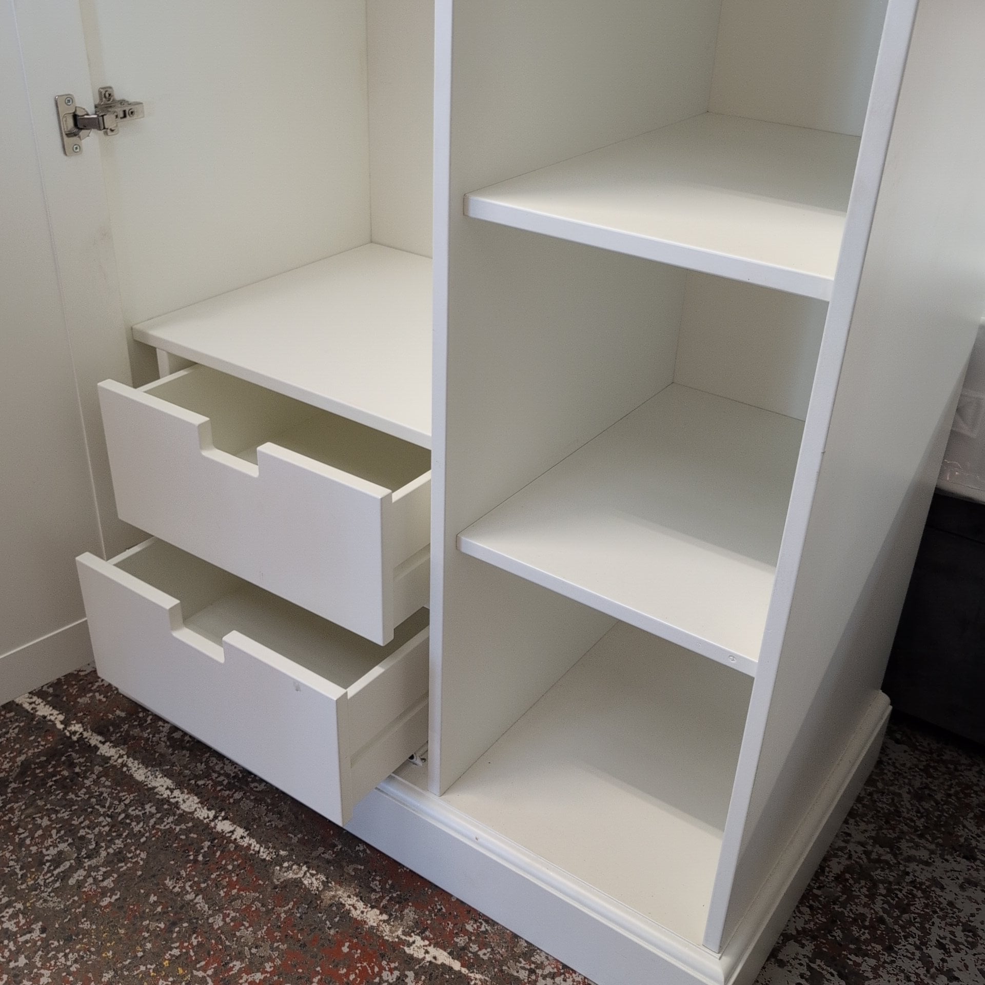 House Bed and Matching Wardrobe Set