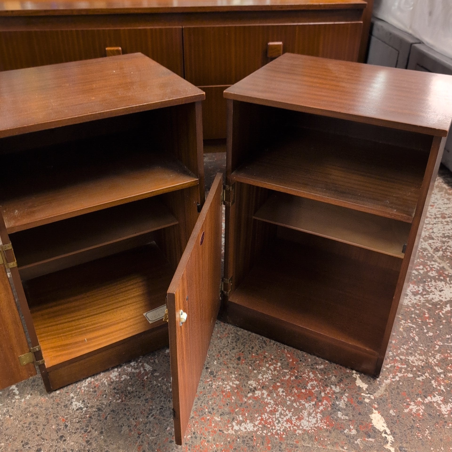 Pair of Bedside Cabinets