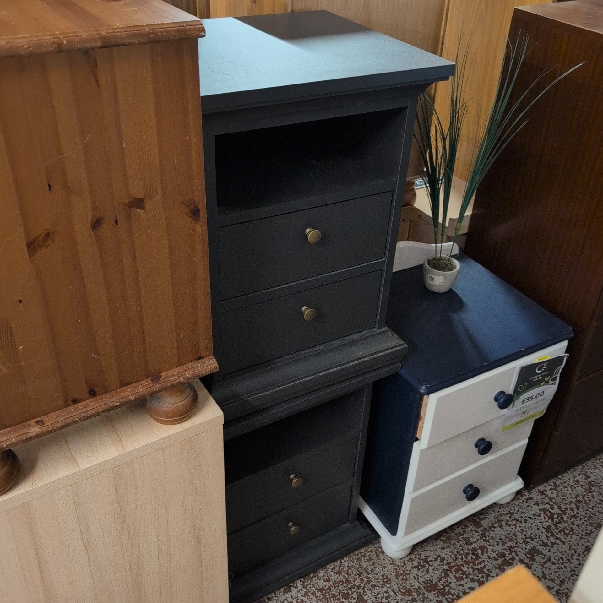 Pair of Bedside Cabinets