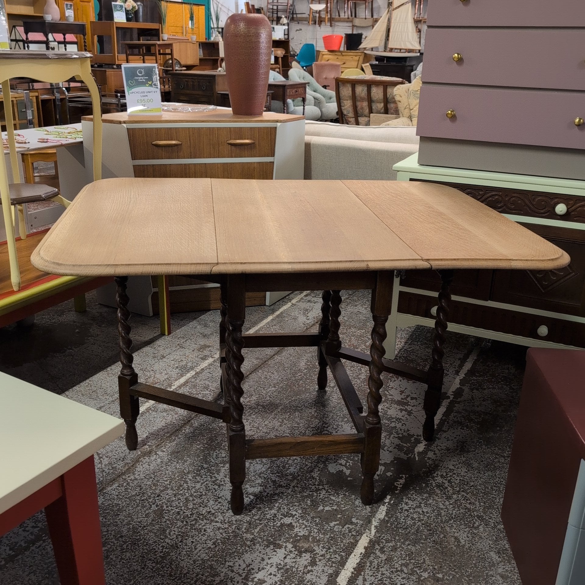 HMP Bristol Drop Leaf Table