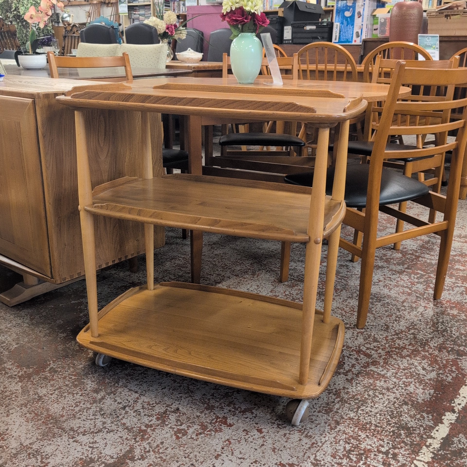 Ercol Drinks Trolley