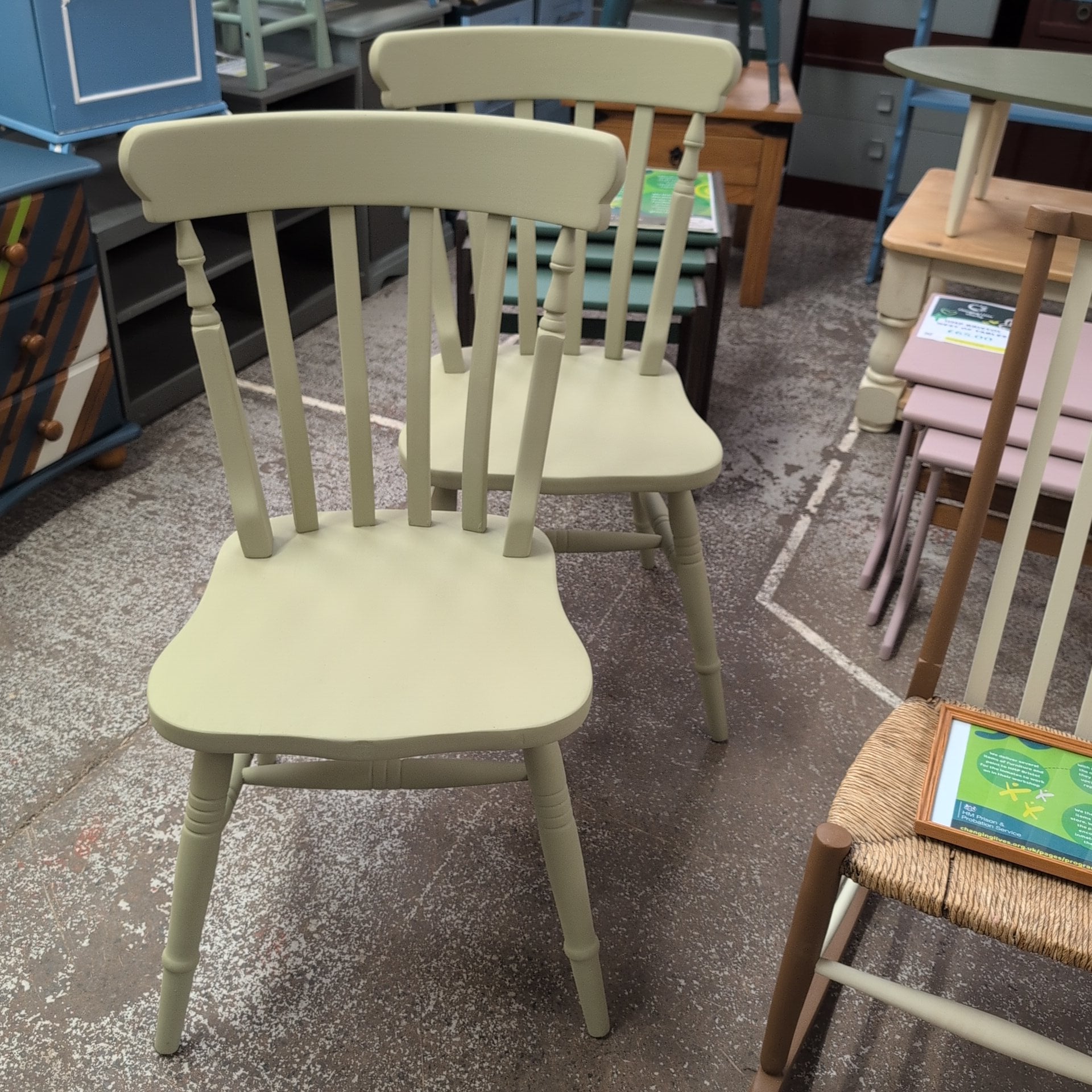 HMP Bristol Pair of Chairs