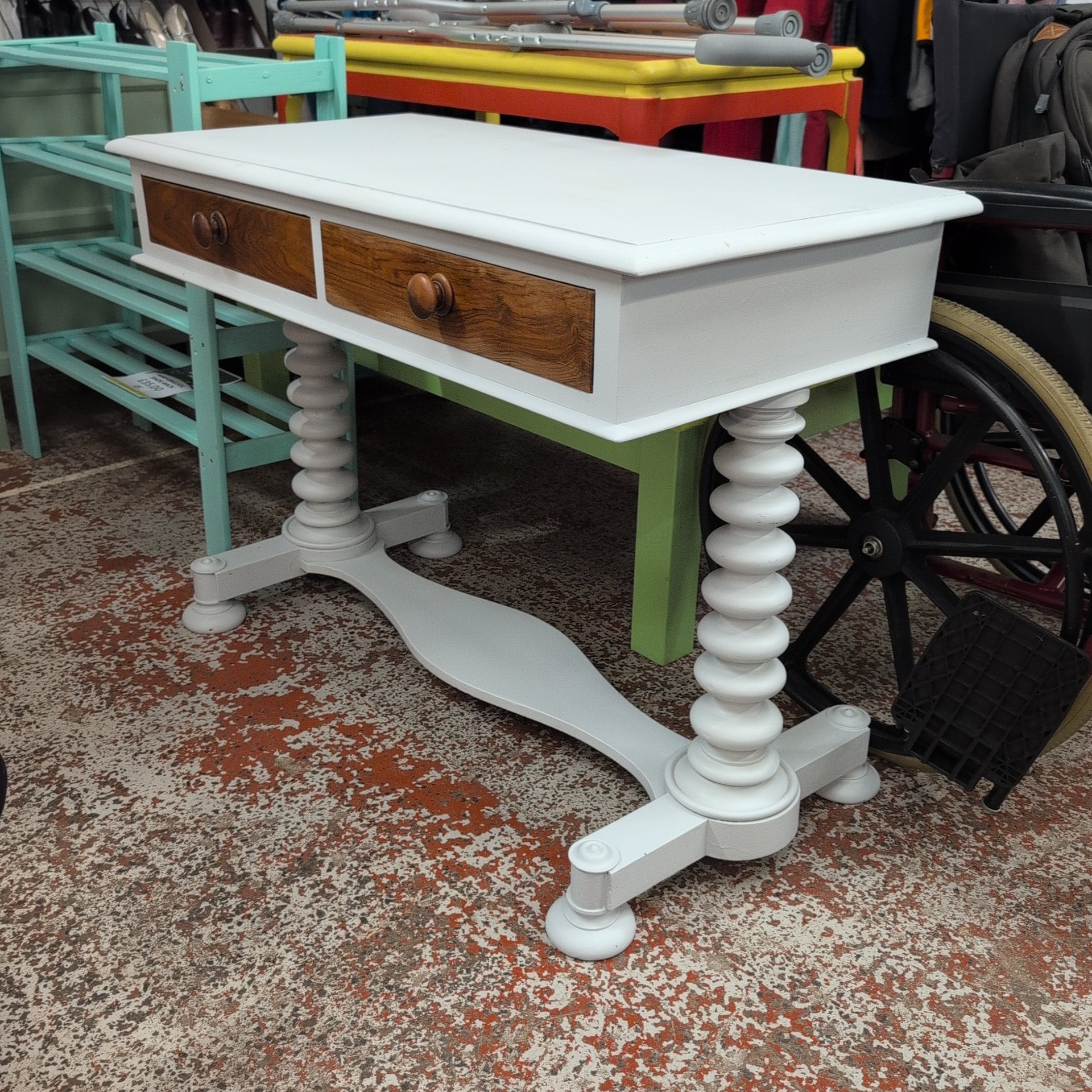 Upcycled Console Table