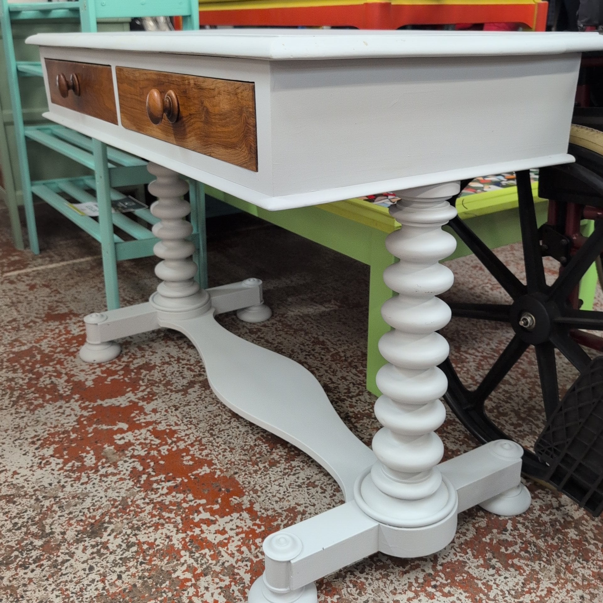 Upcycled Console Table