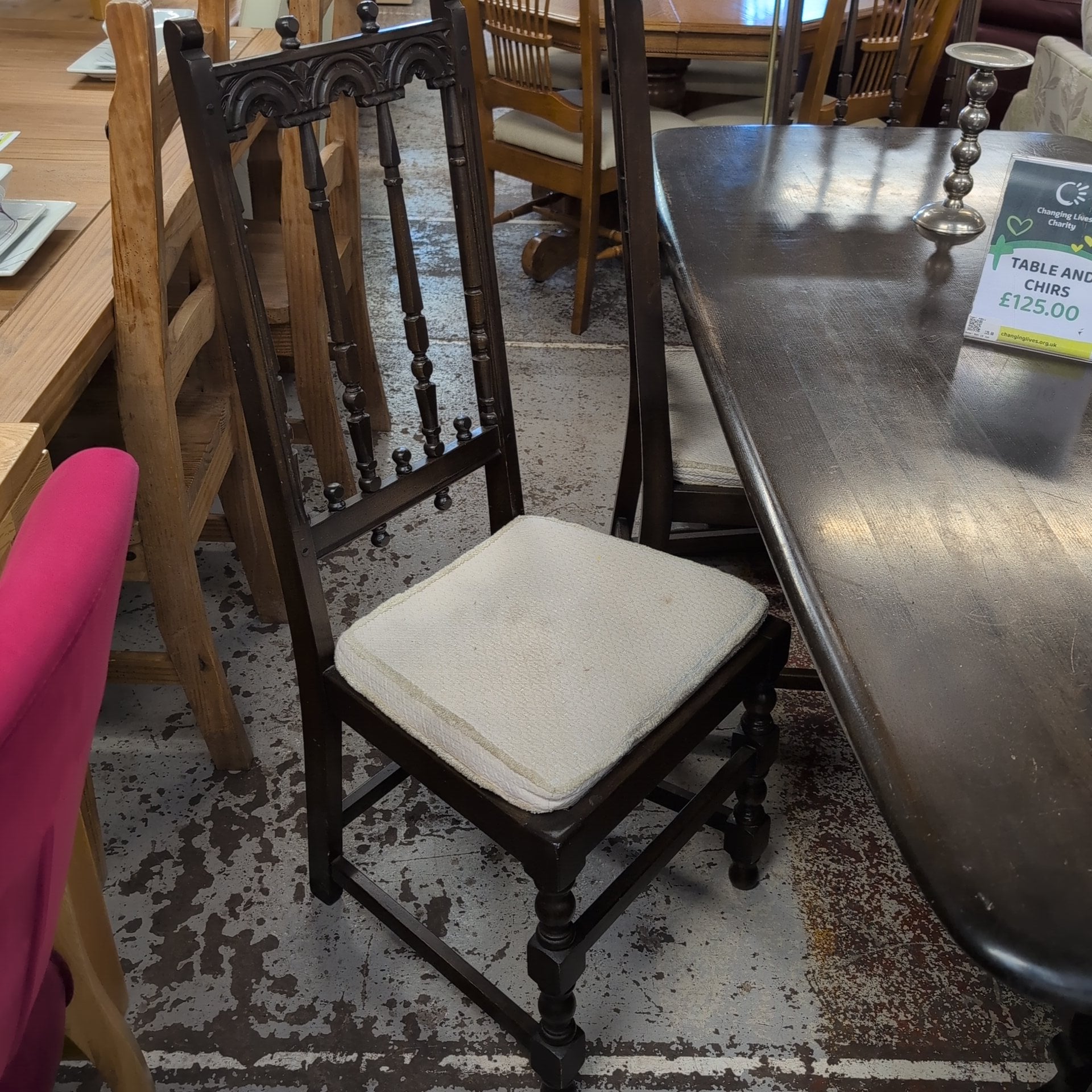 Table and chairs