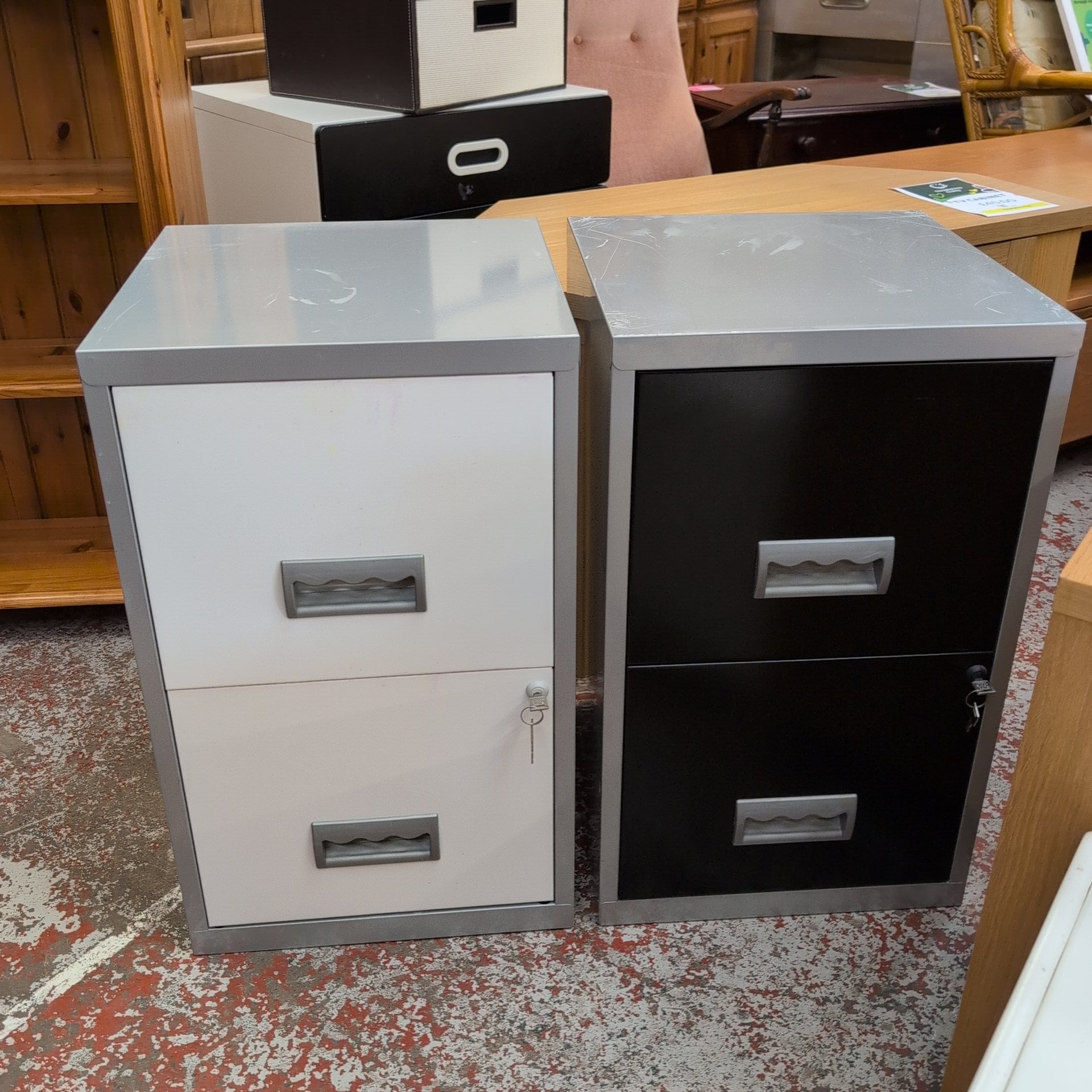 Pair of Filing Cabinets