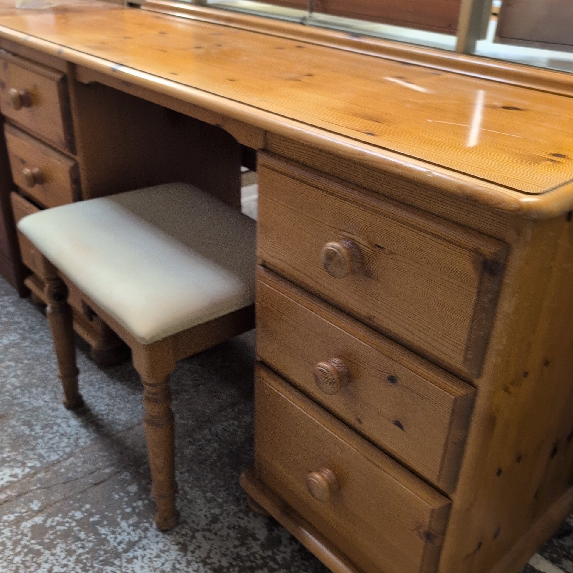 Dressing Table and Stool