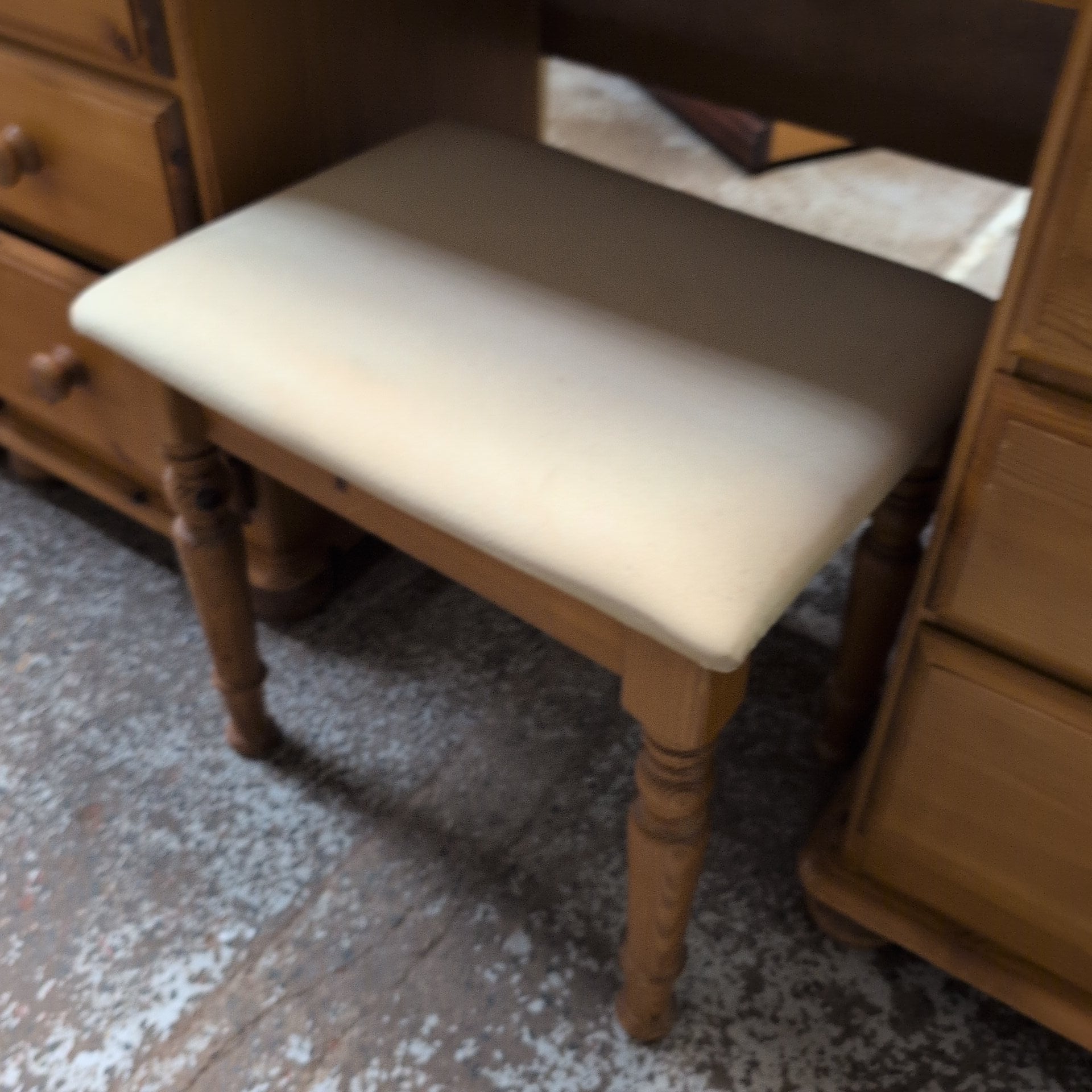 Dressing Table and Stool