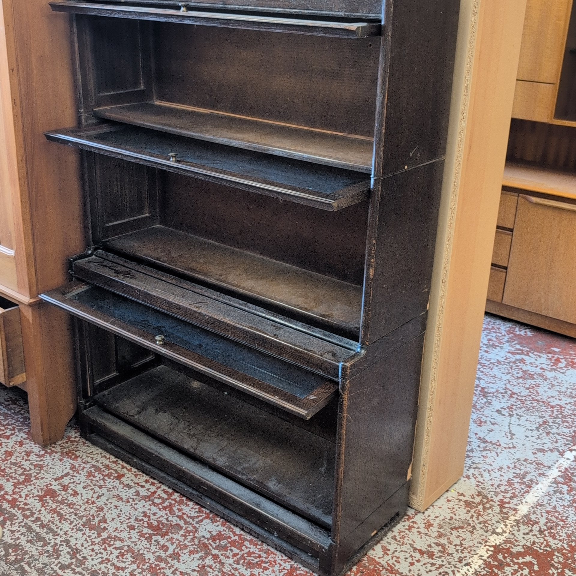 Three-Tier Gunn Sectional Barrister Bookcase