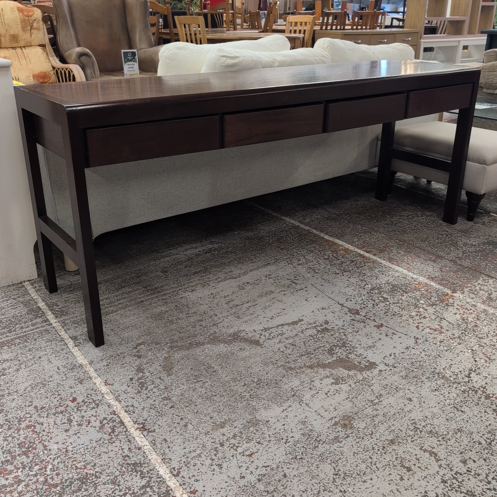 Gordon Russell Dark Oak Sideboard / Console Table