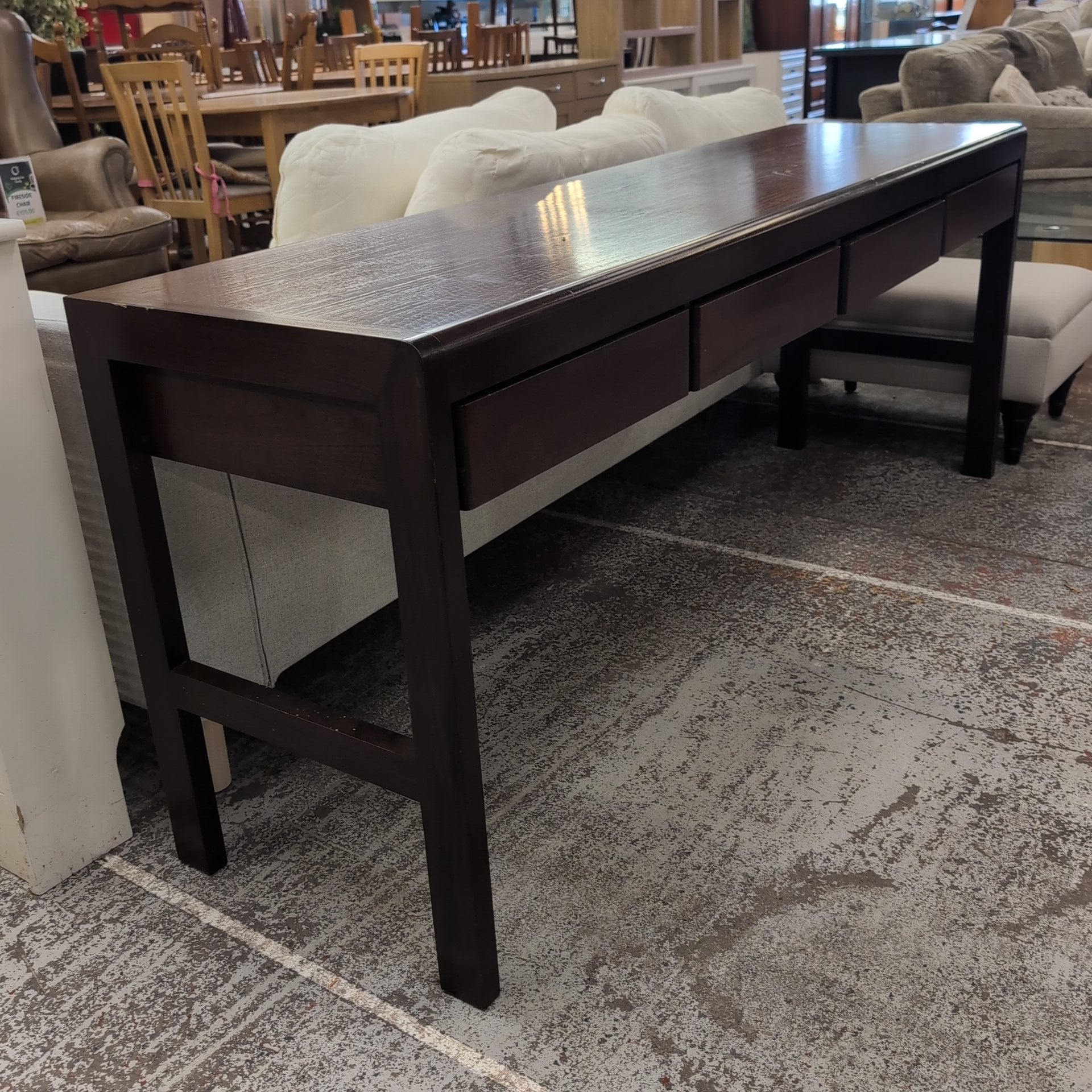 Gordon Russell Dark Oak Sideboard / Console Table