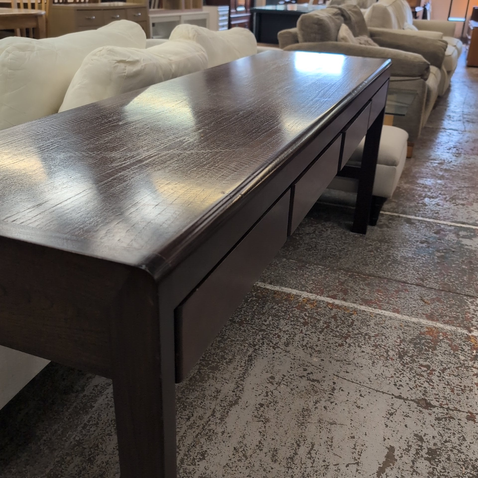 Gordon Russell Dark Oak Sideboard / Console Table