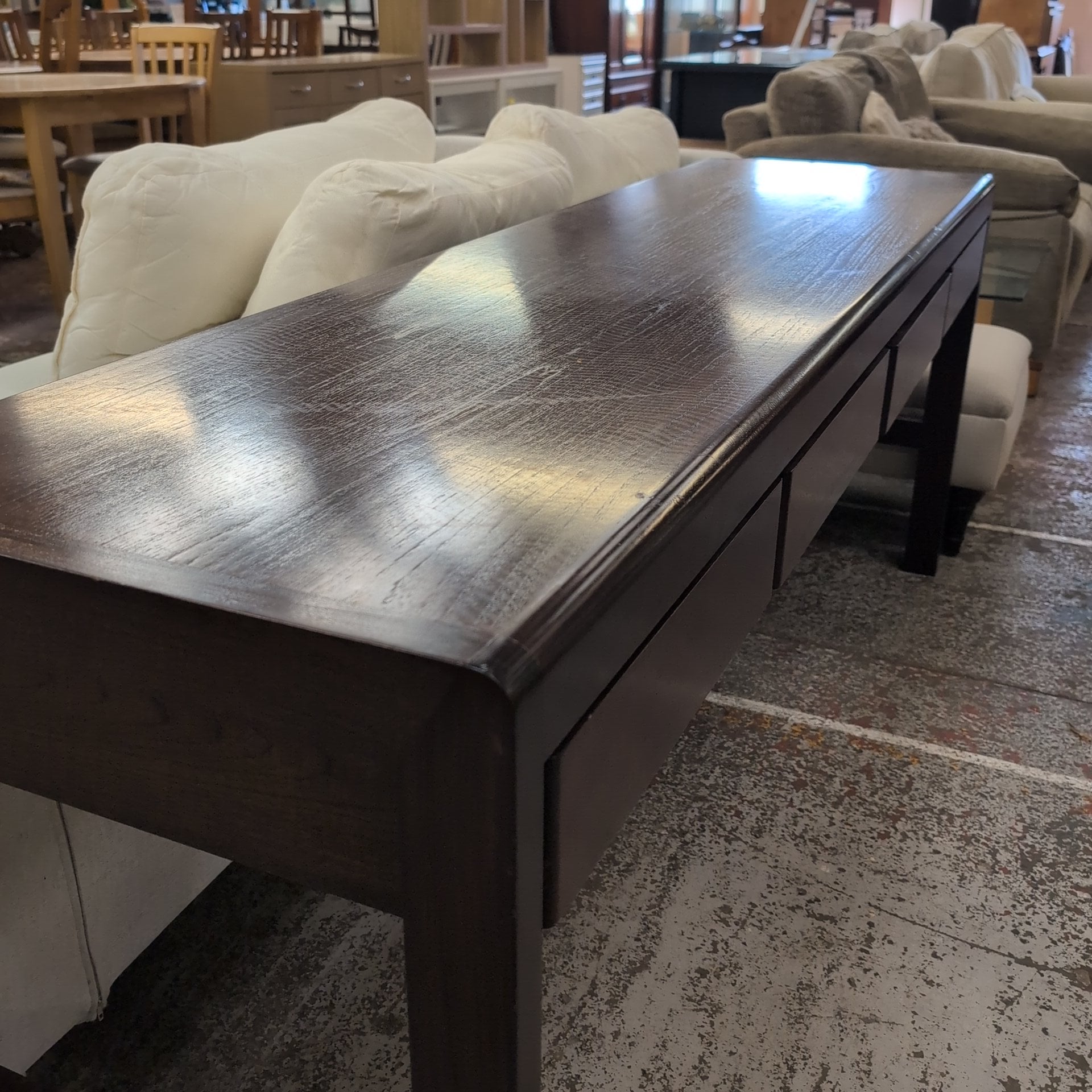 Gordon Russell Dark Oak Sideboard / Console Table