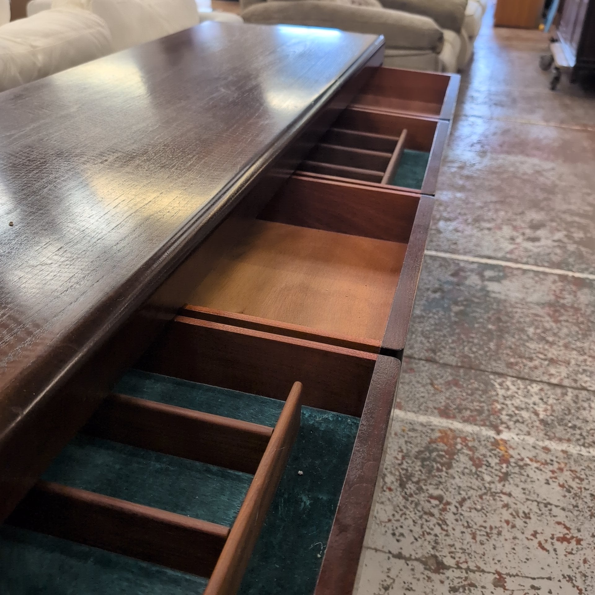 Gordon Russell Dark Oak Sideboard / Console Table