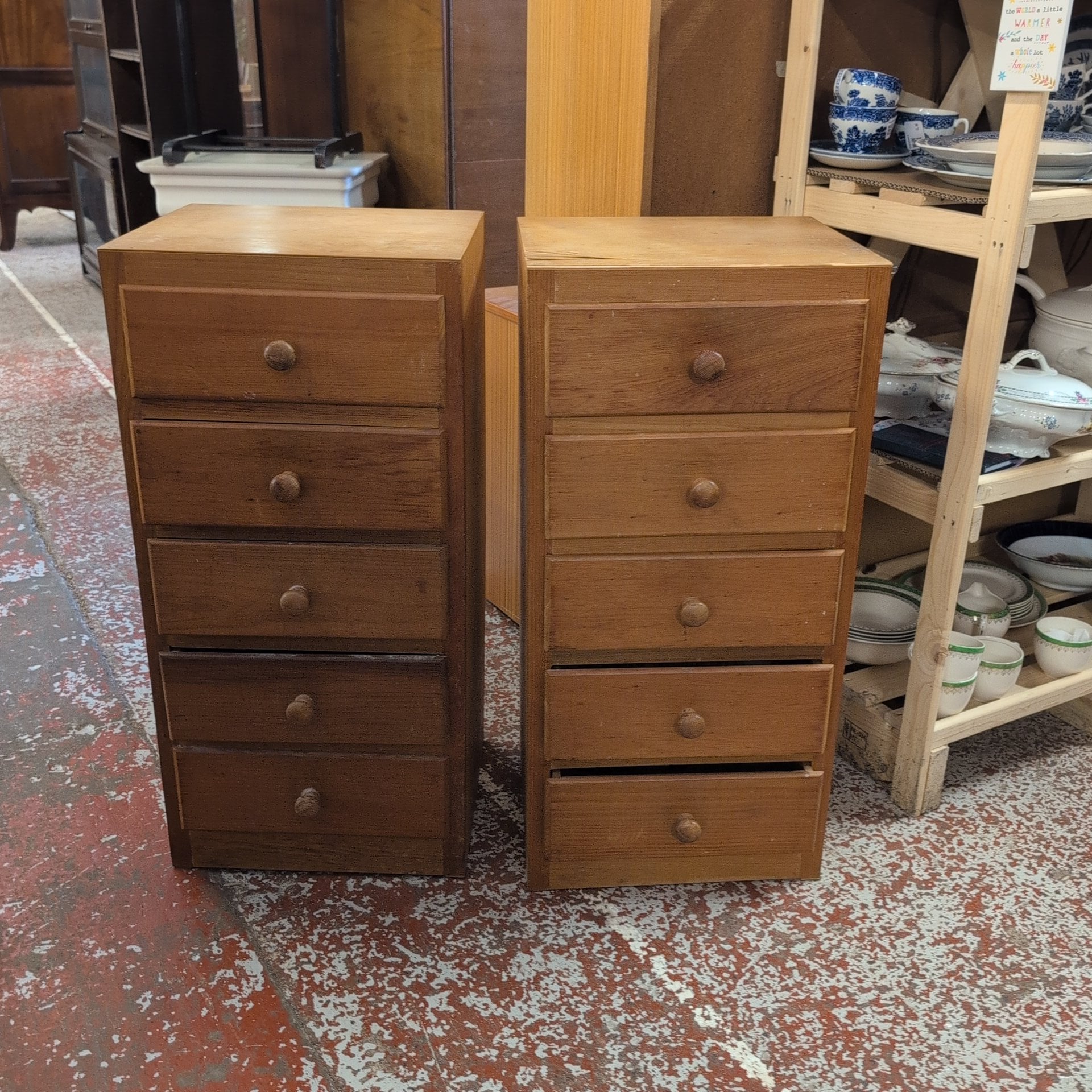 Pair of Bedside Cabinets