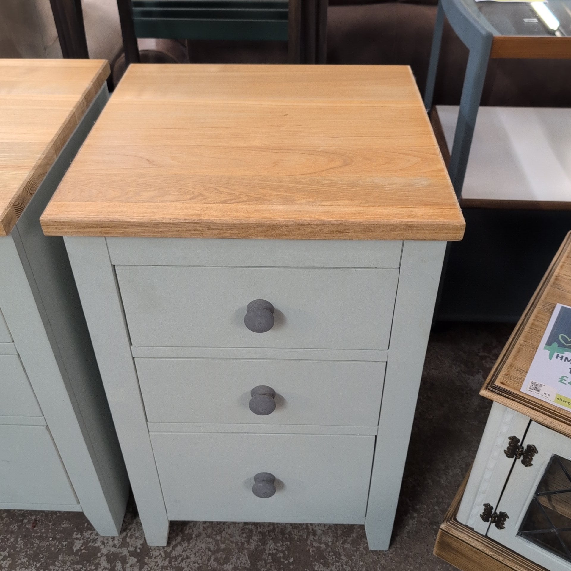 HMP Bristol Pair of Bedside Cabinets