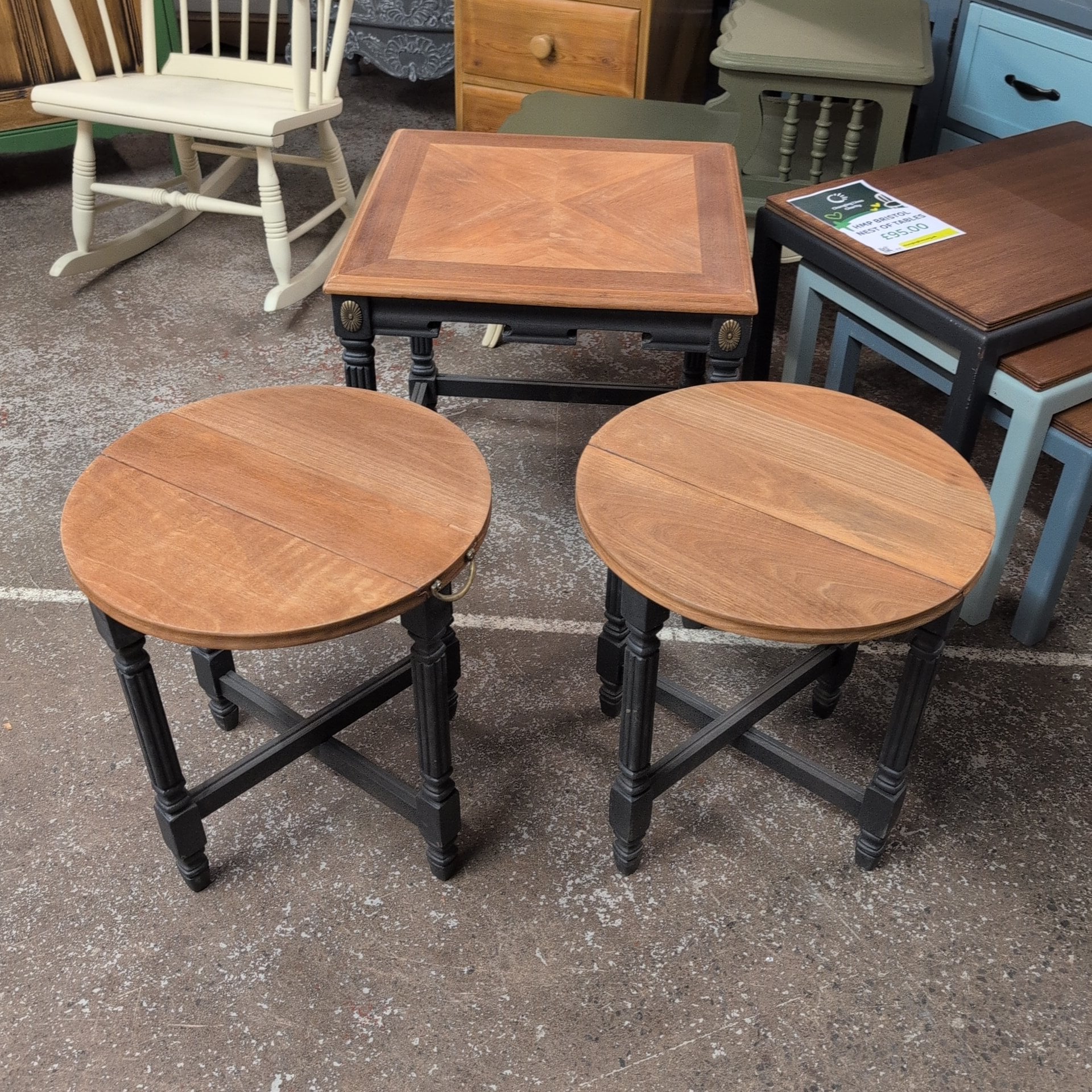 HMP Bristol Trio of Tables