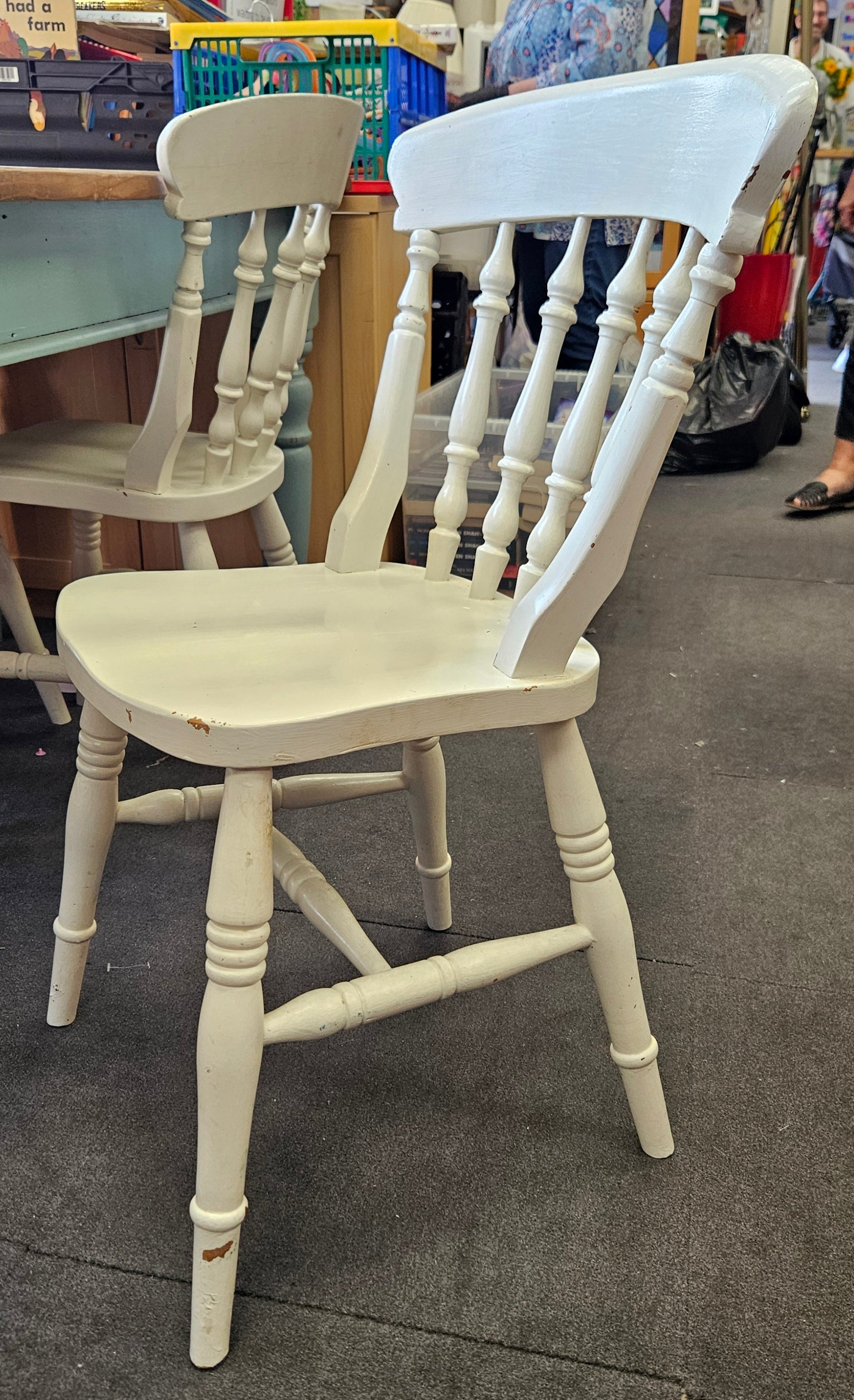 Farmhouse table and chairs