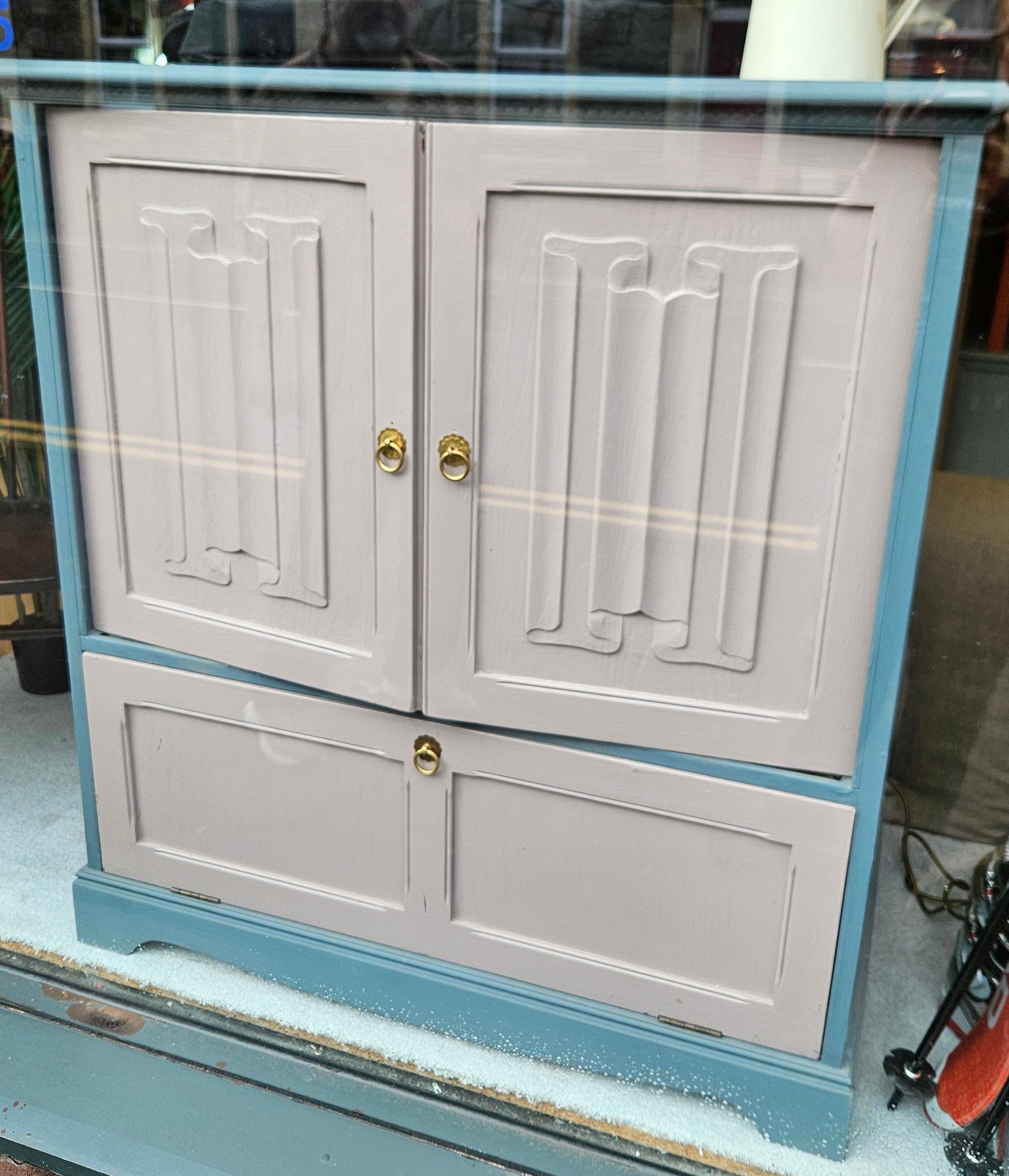 Painted HMP cupboard