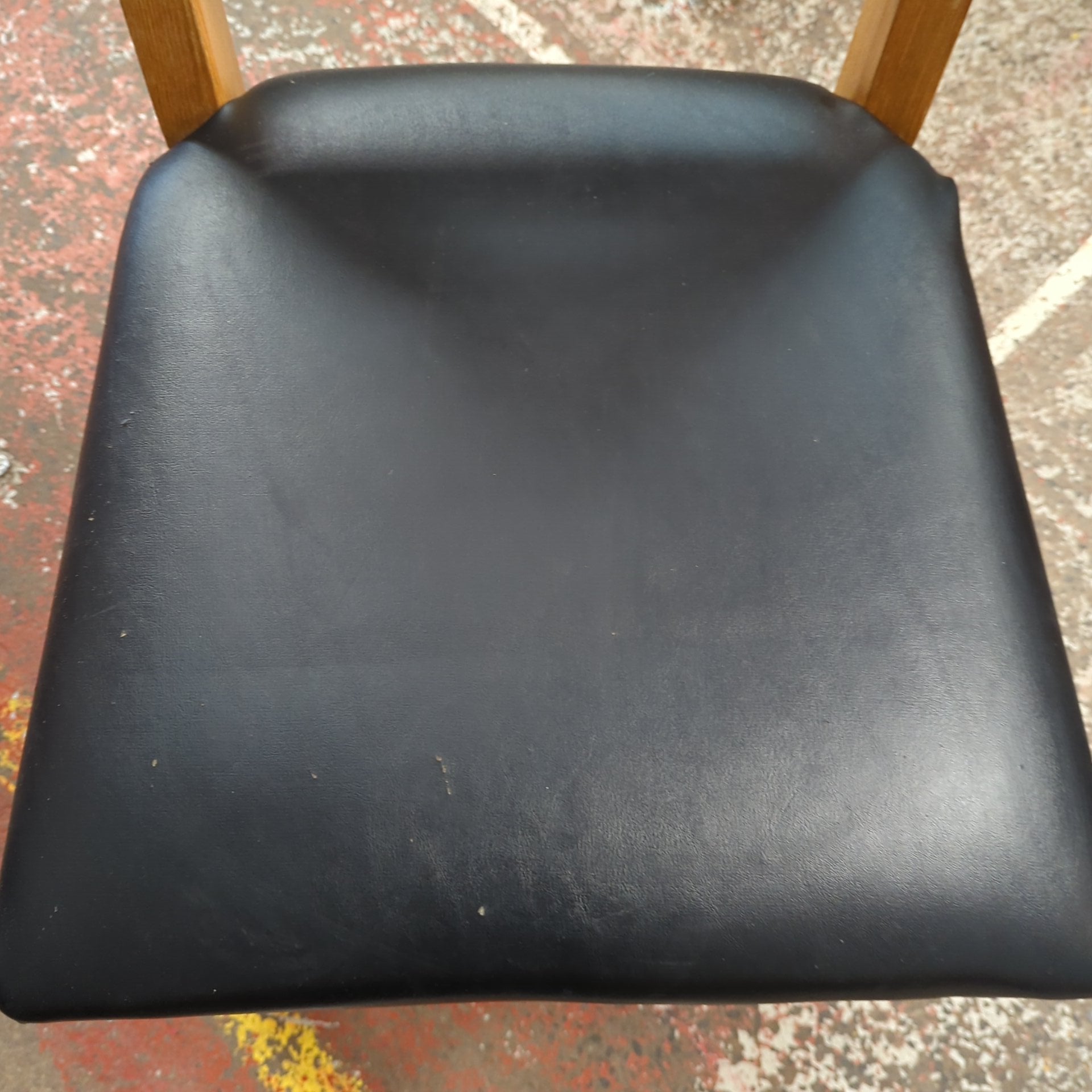 Set of Four Oak Framed Chairs