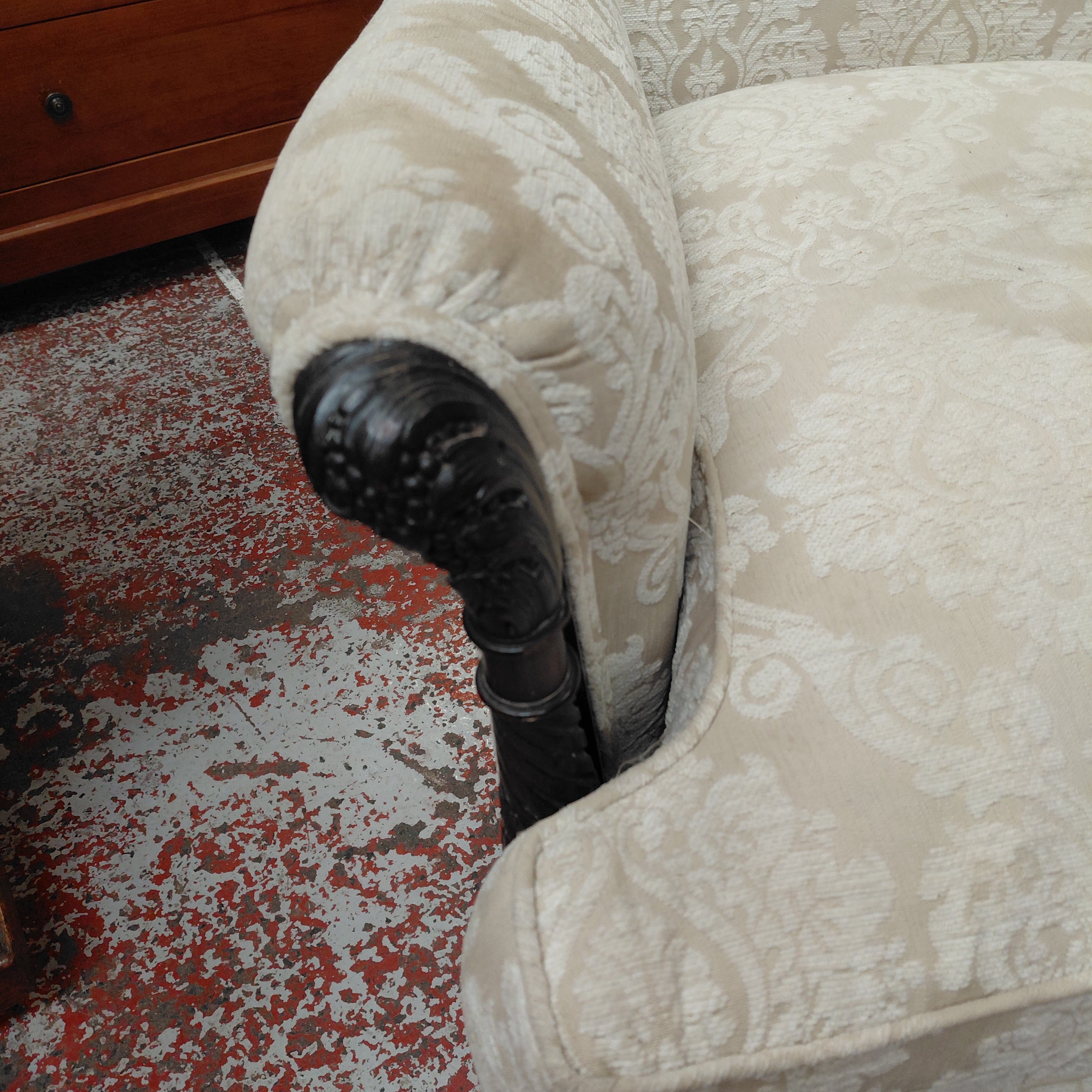Armchair And Footstool