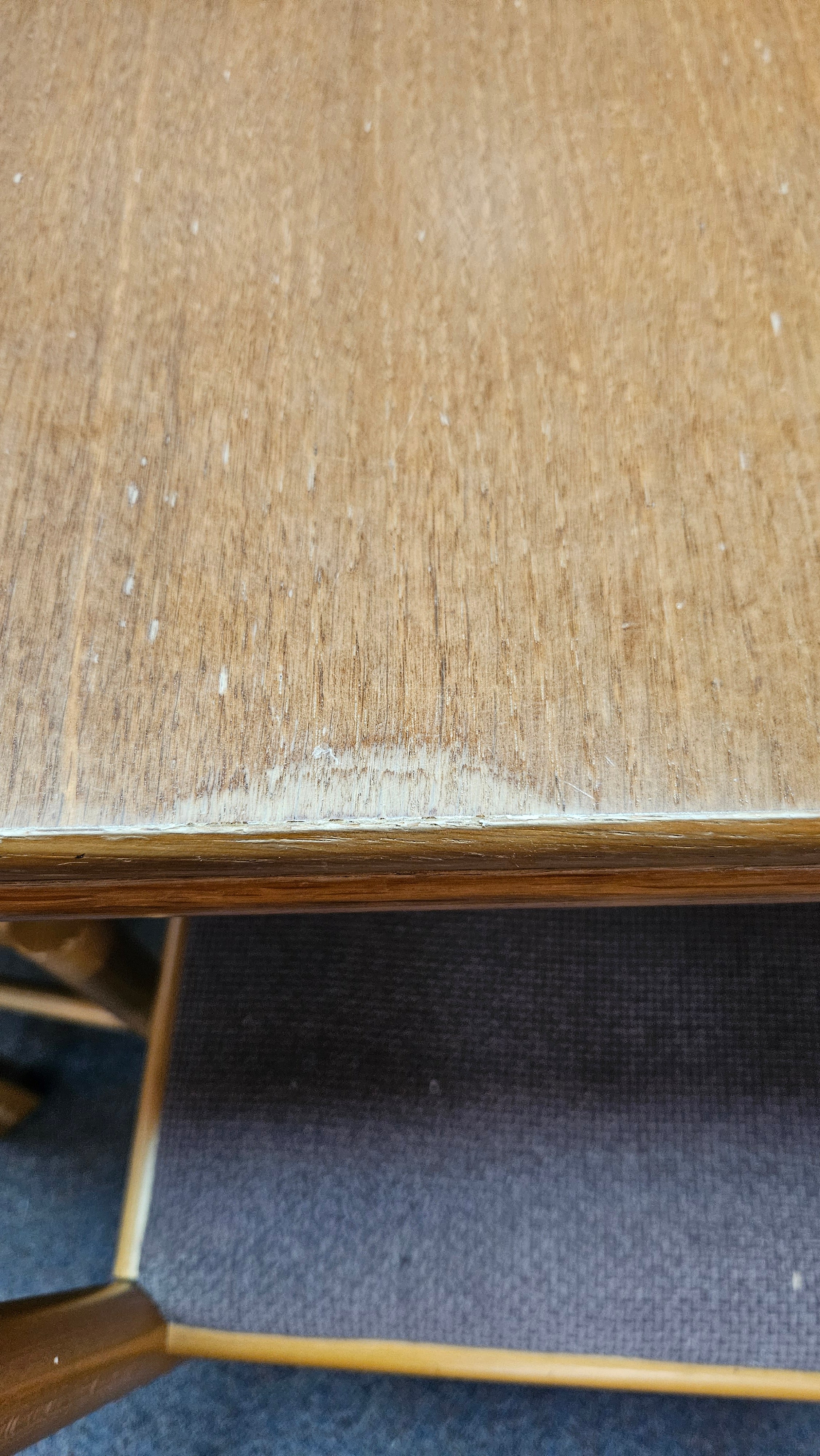 Extending table and chairs
