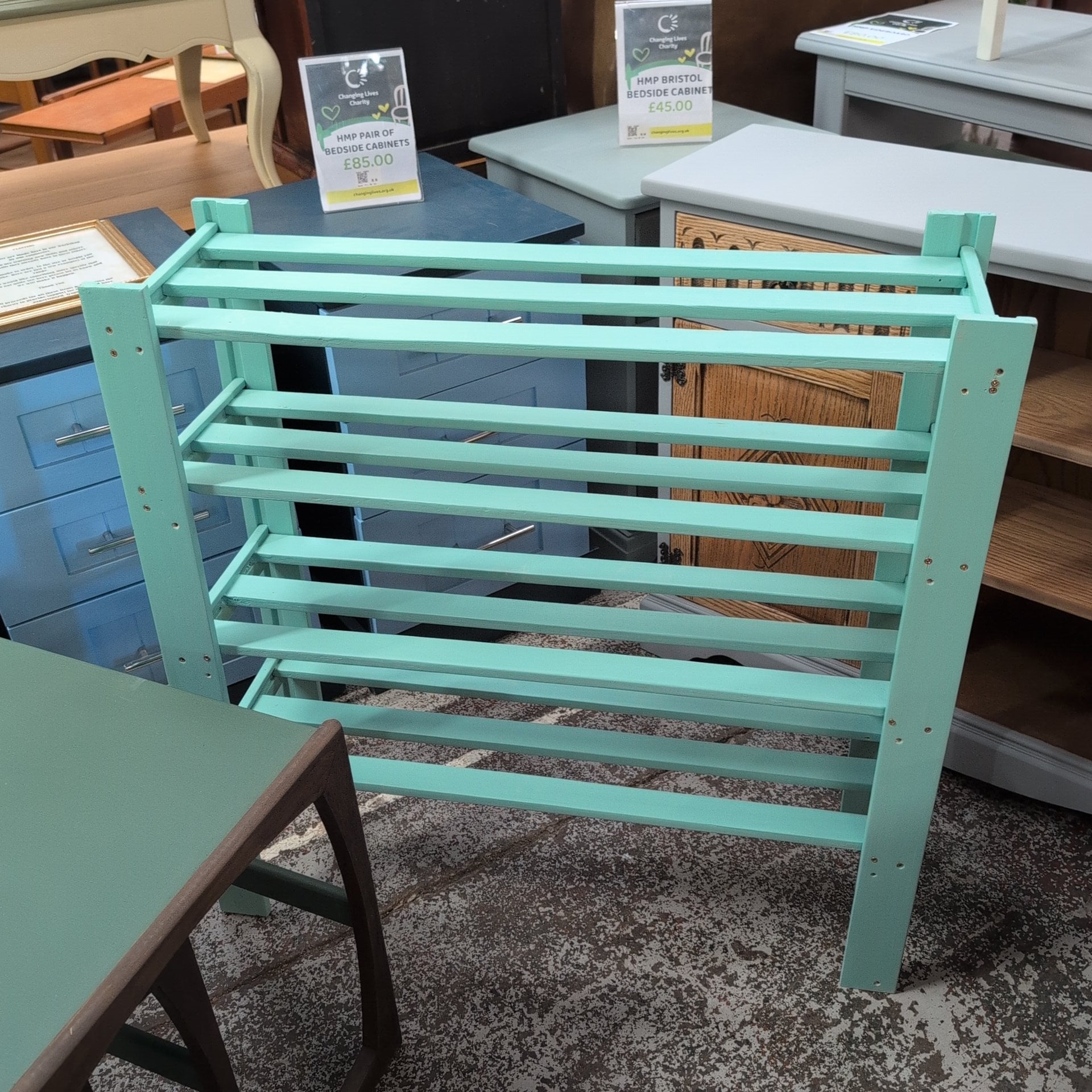 HMP Bristol Show Rack