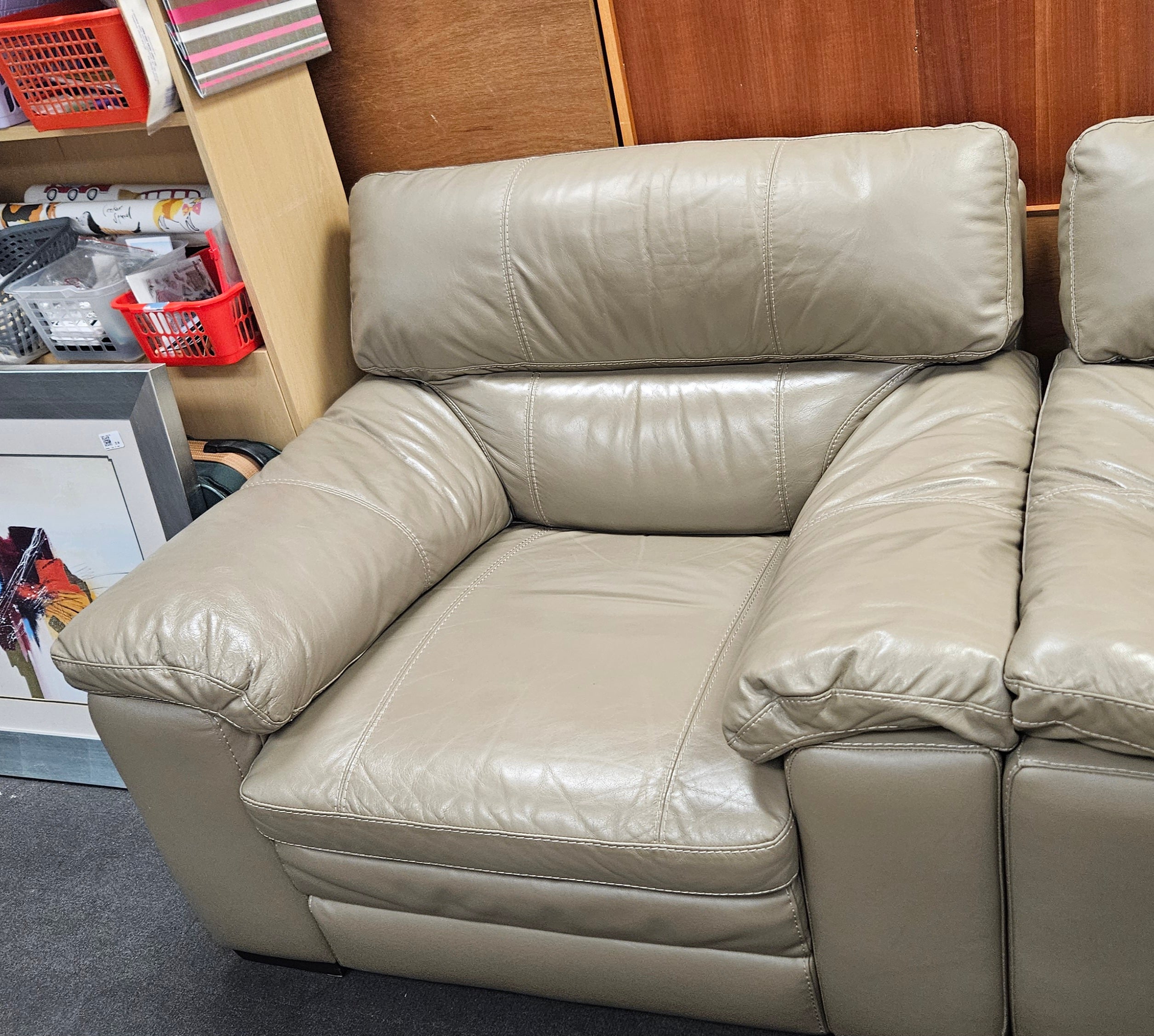 Large sofa & chair