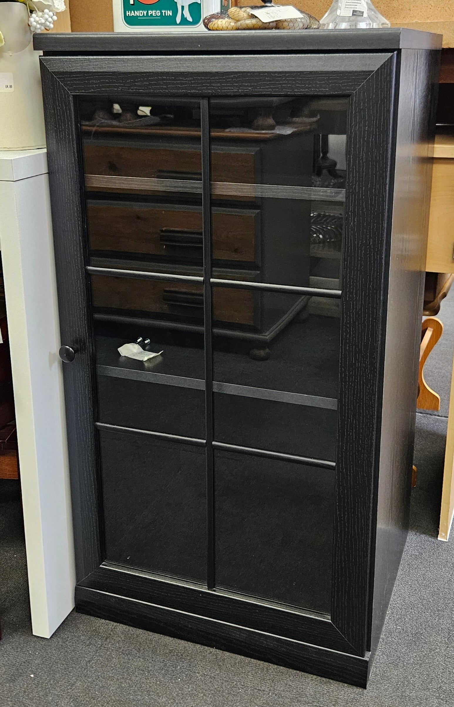 Black cabinet