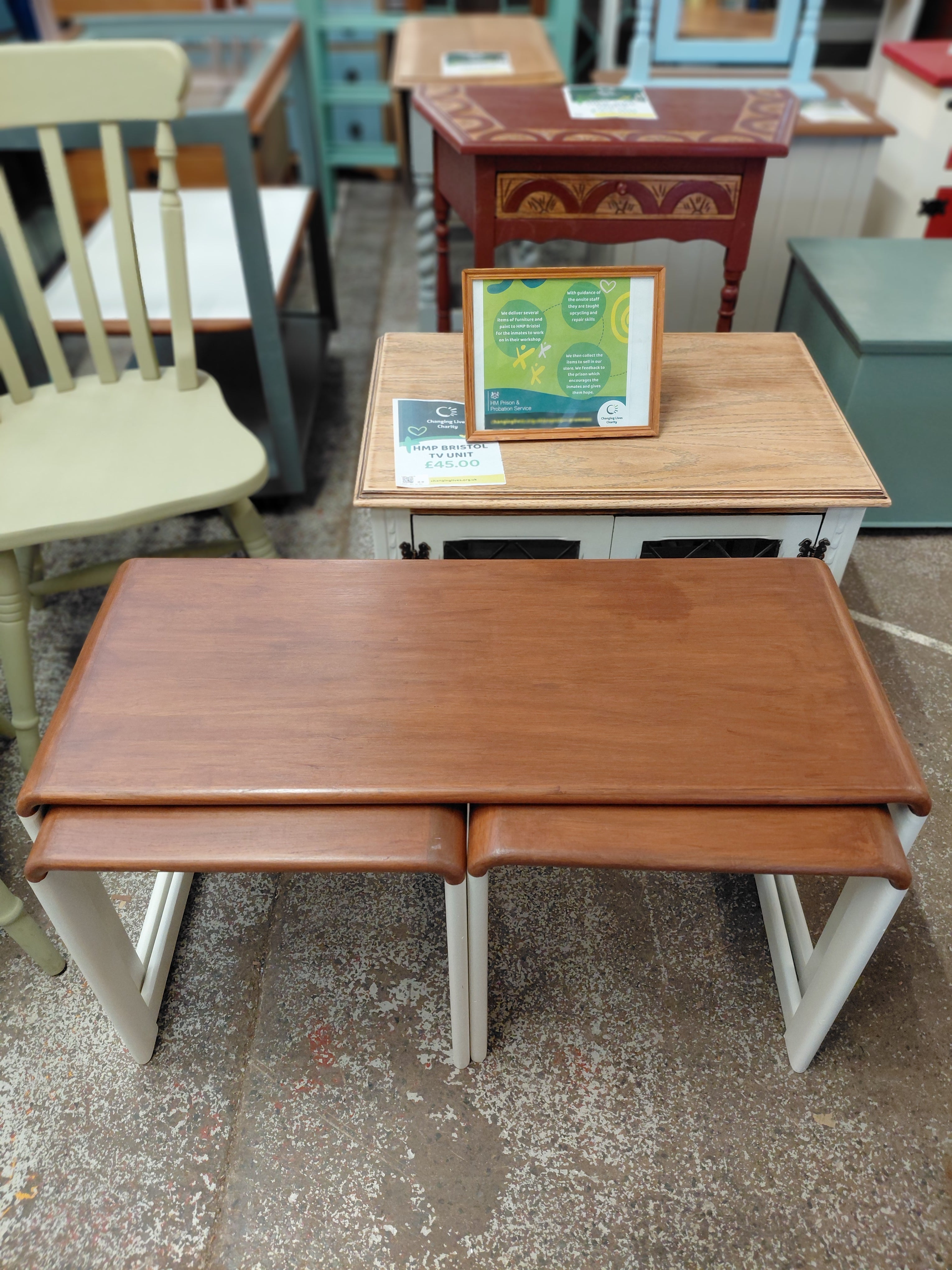 HMP Bristol Trio Of Tables