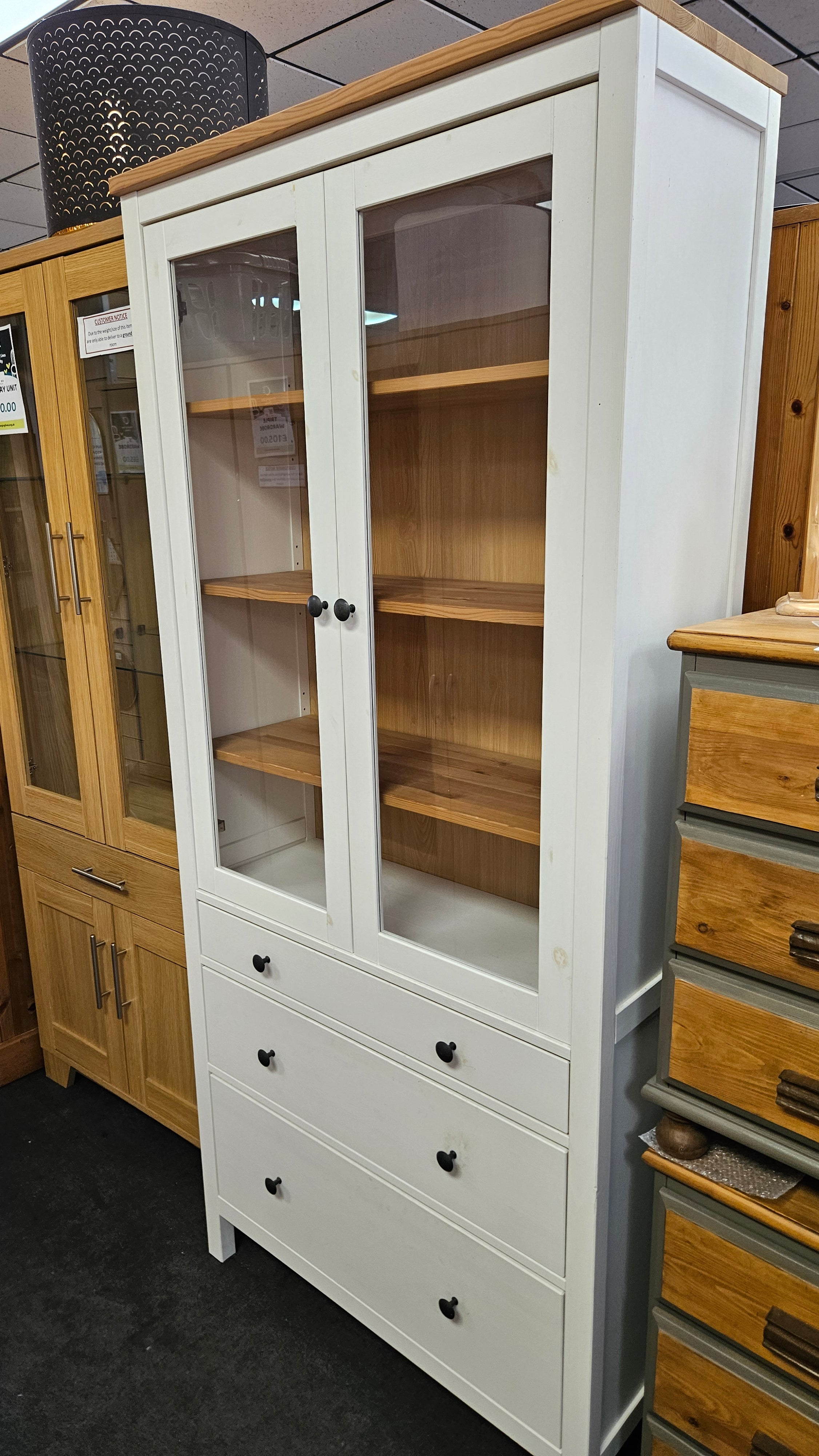 White display unit