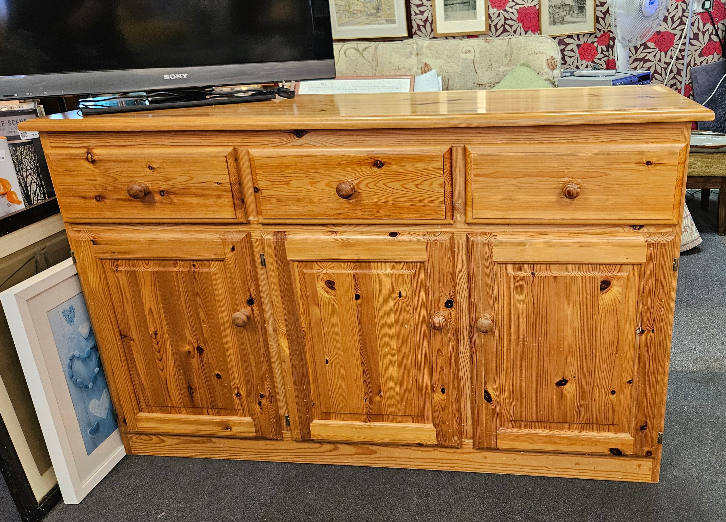 Pine sideboard