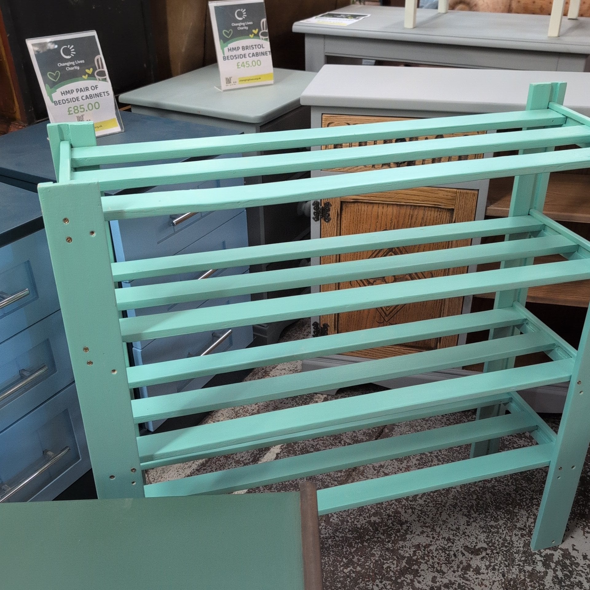 HMP Bristol Show Rack