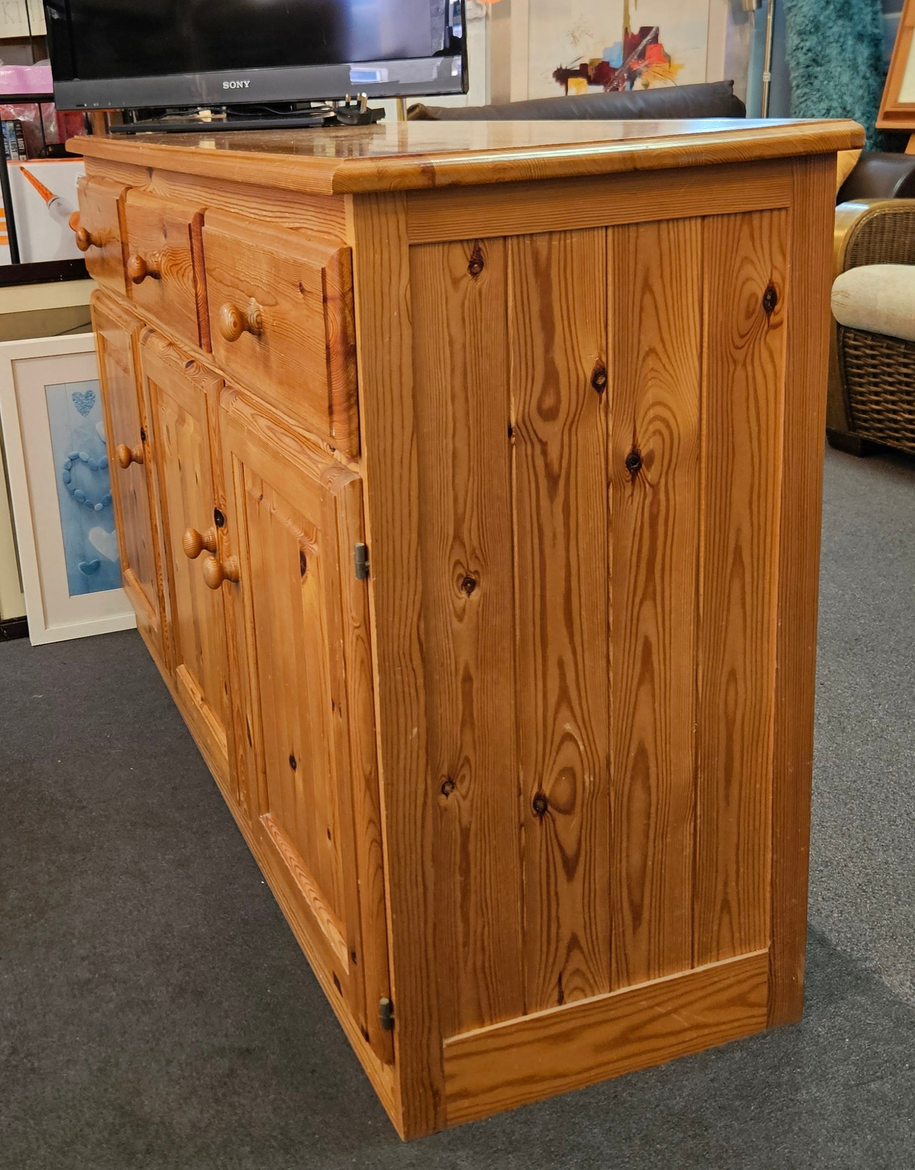 Pine sideboard