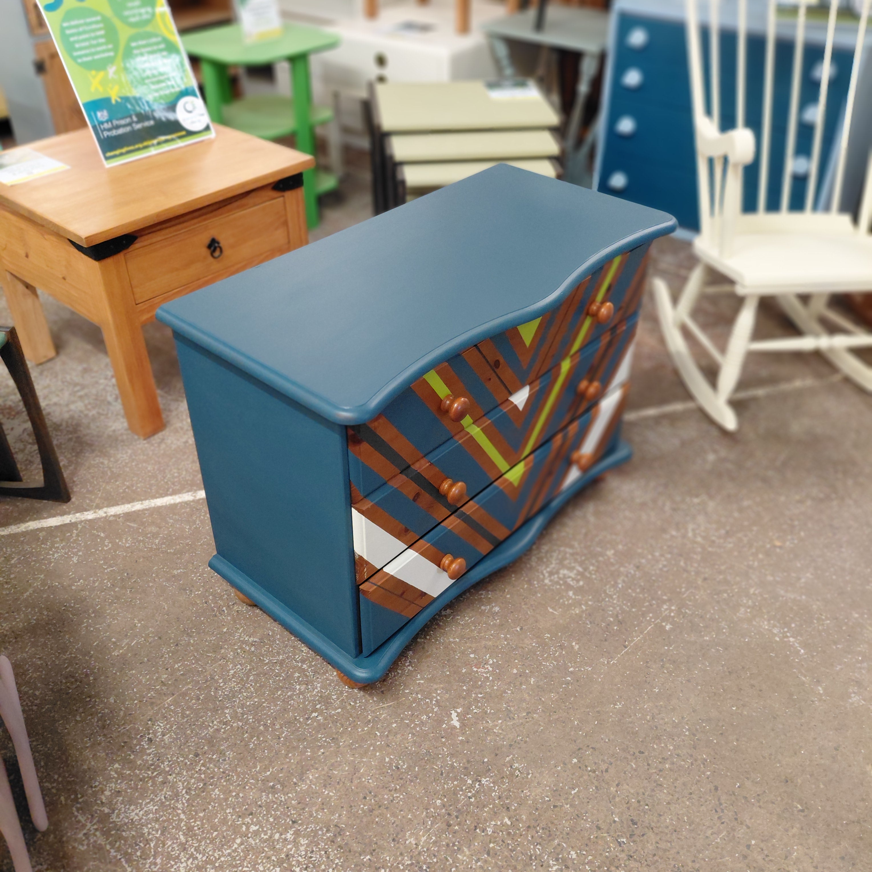 Upcycled Chest Of Drawers