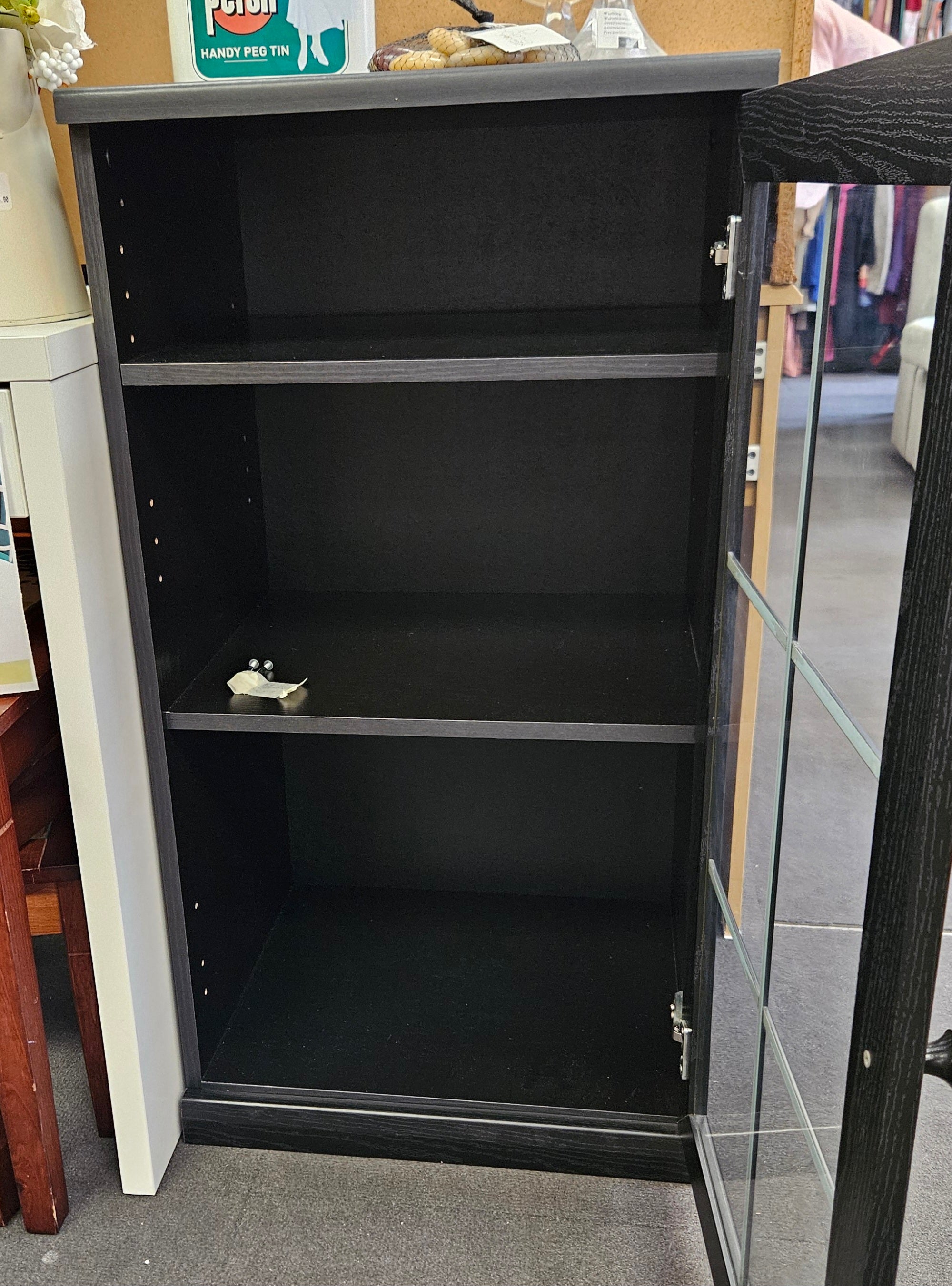 Black cabinet