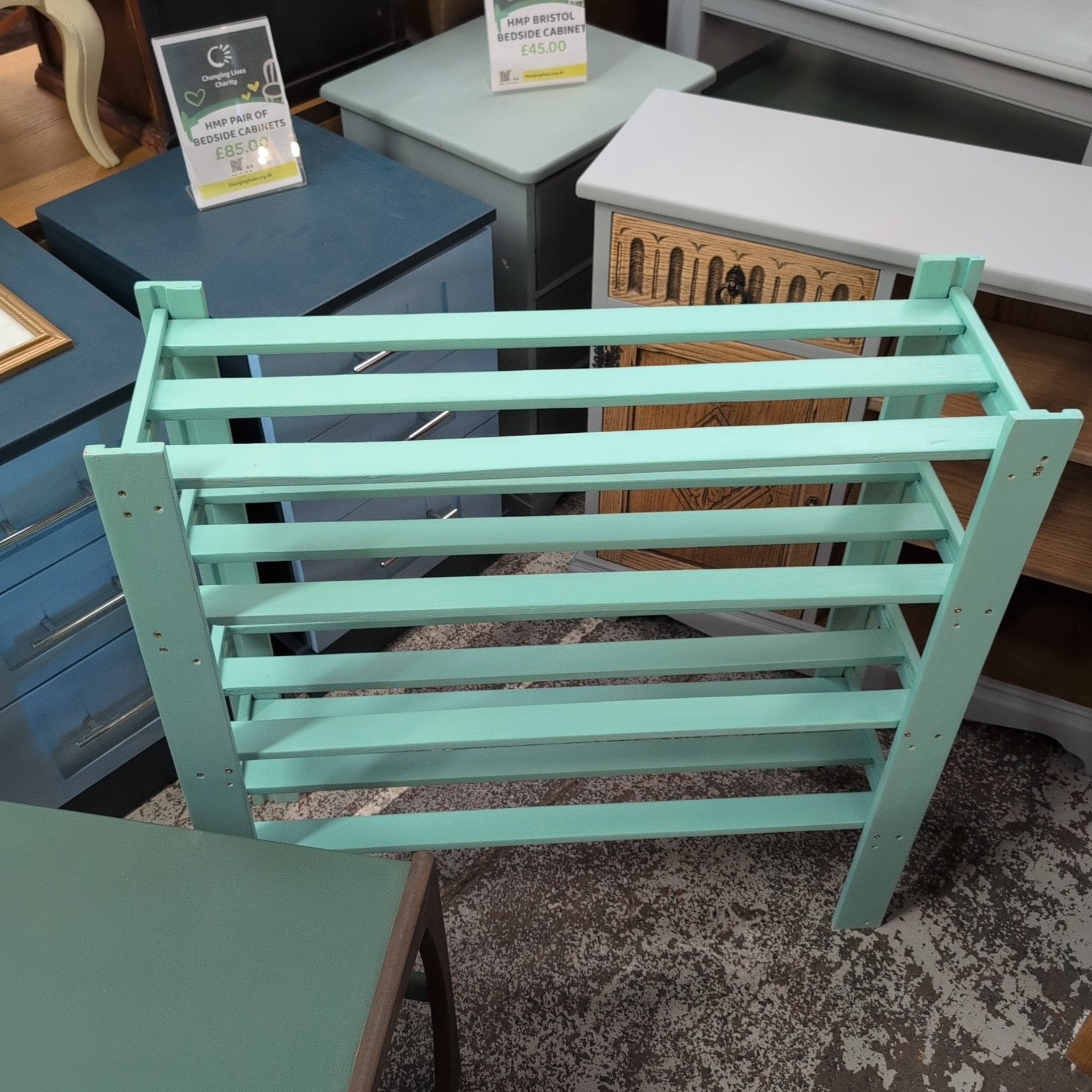 HMP Bristol Show Rack